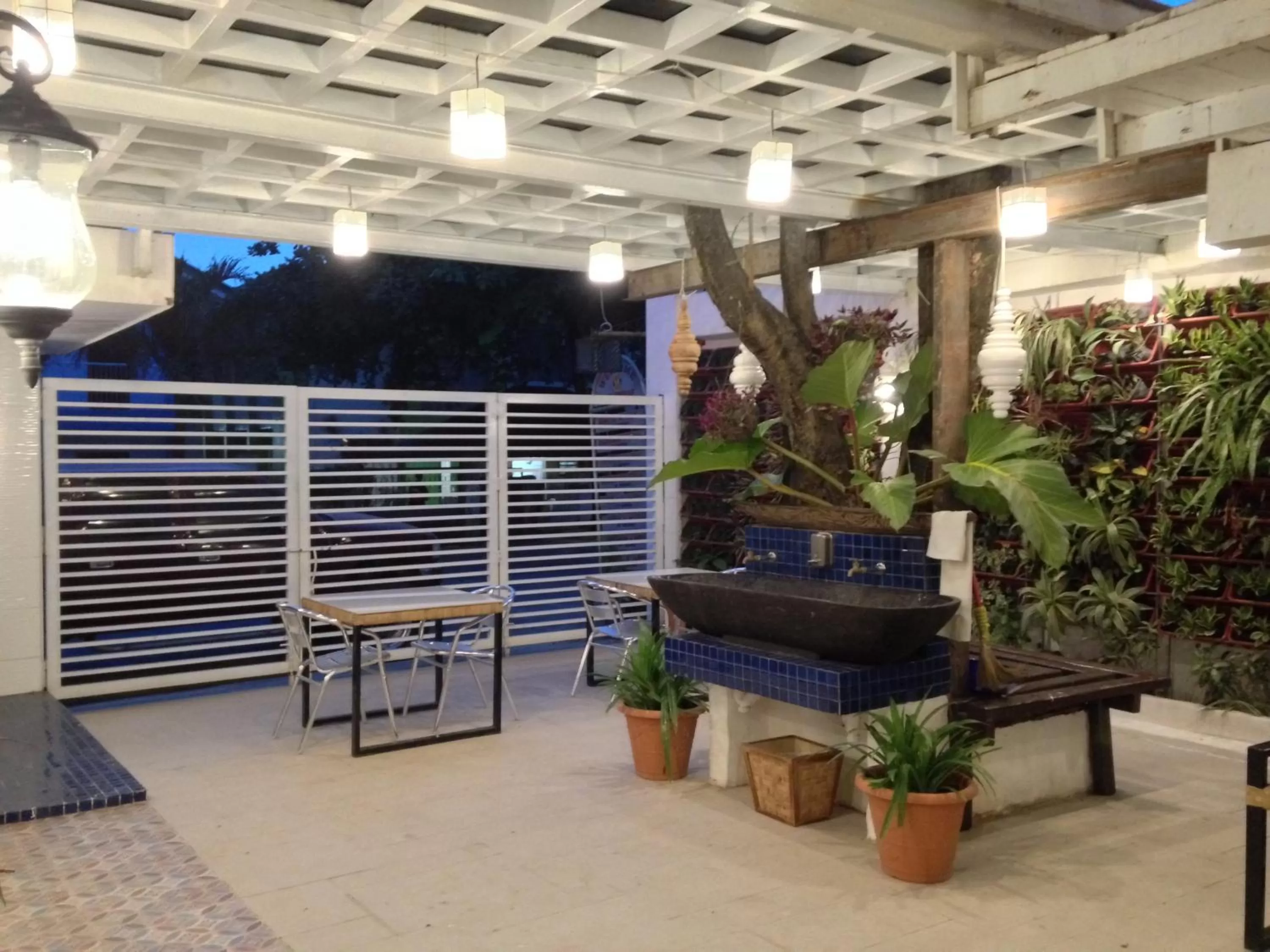 Patio in Orange Mangrove Pension House by SMS Hospitality