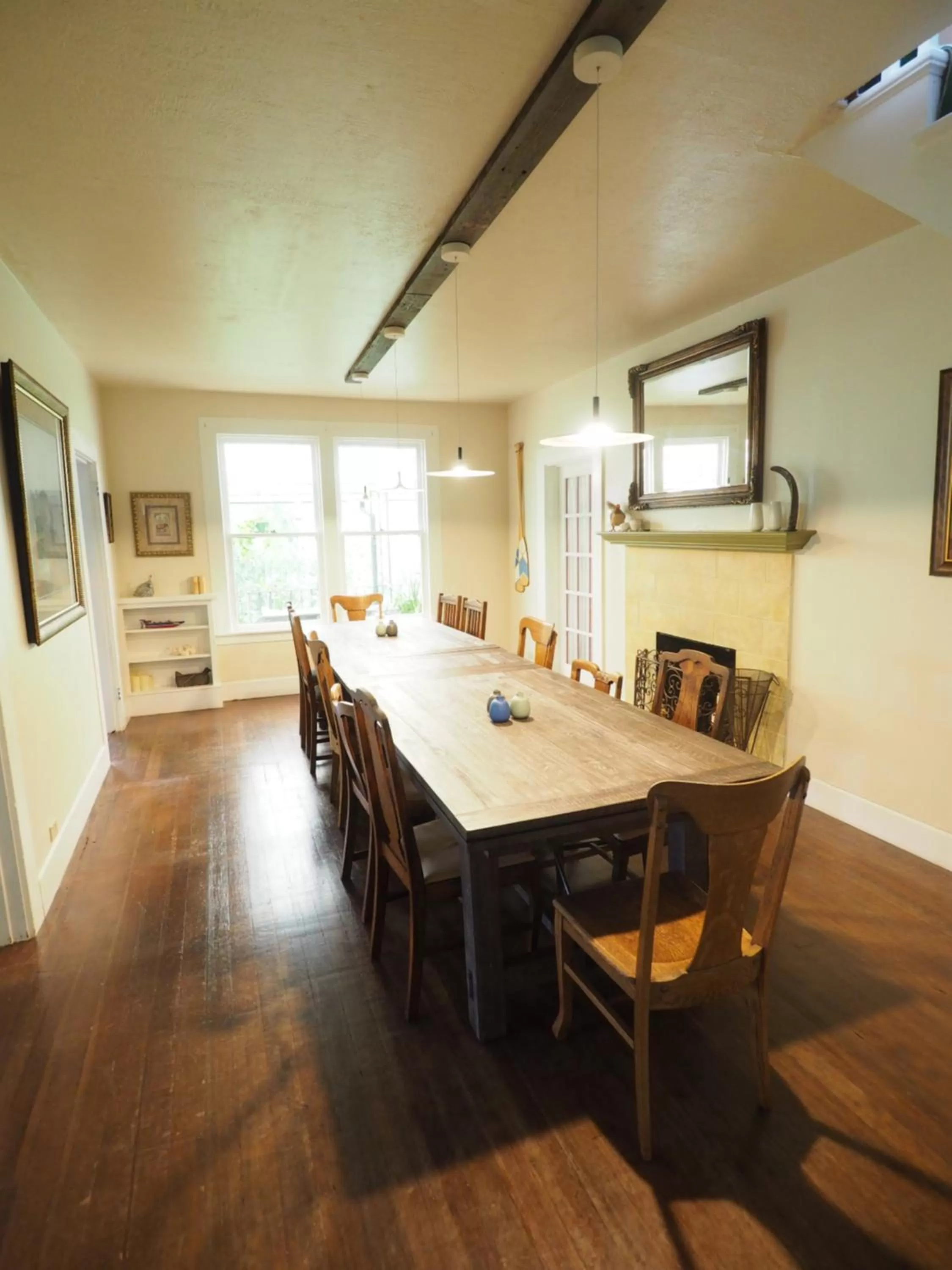 Dining Area in Mine and Farm, The Inn at Guerneville, CA