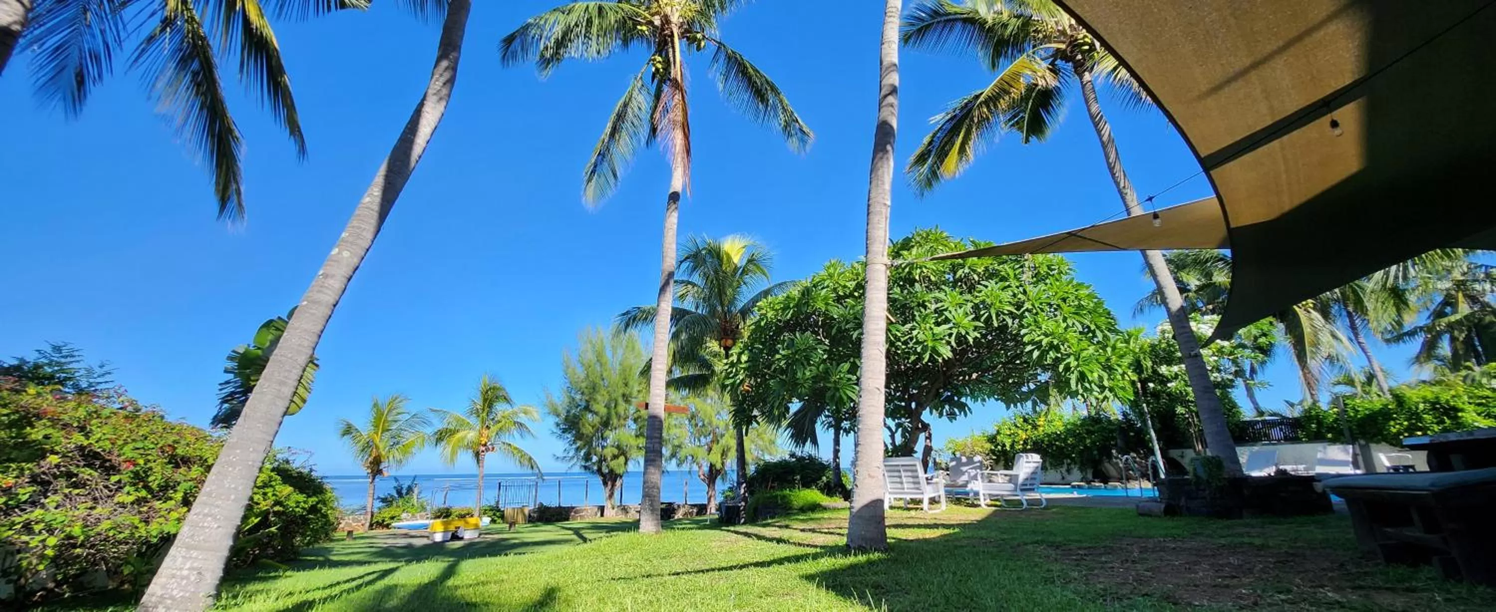 Garden in La Maison de la plage
