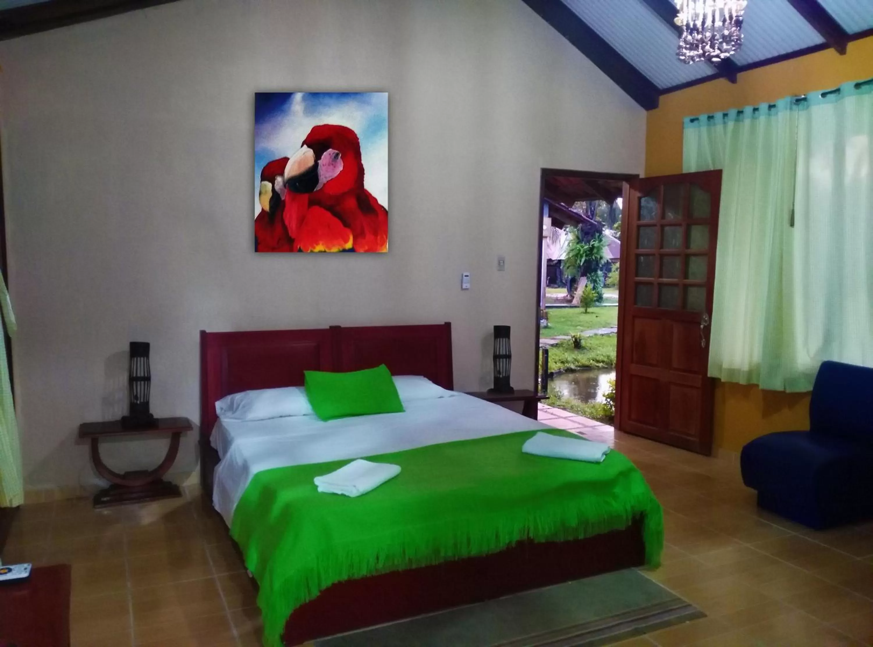 Day, Bed in Cabañas Yakuruna