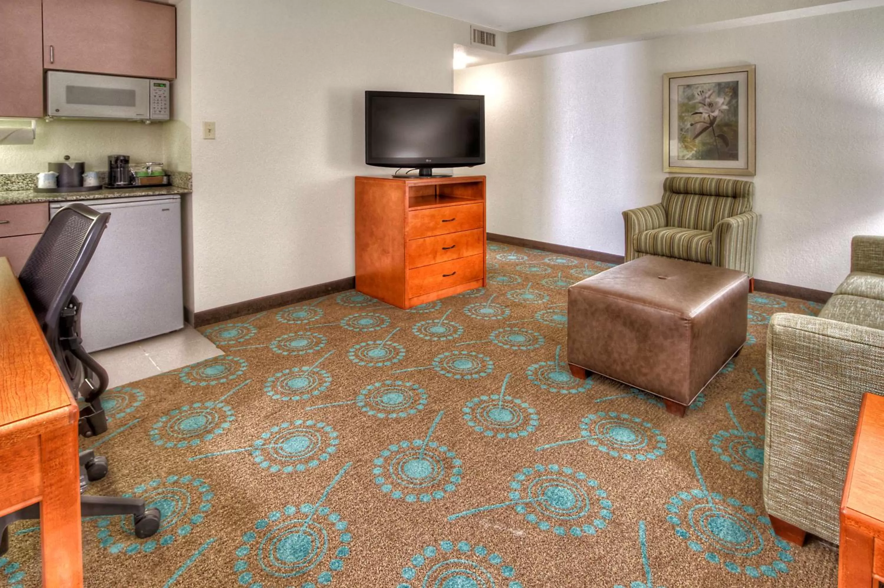 Living room in Hampton Inn Goldsboro