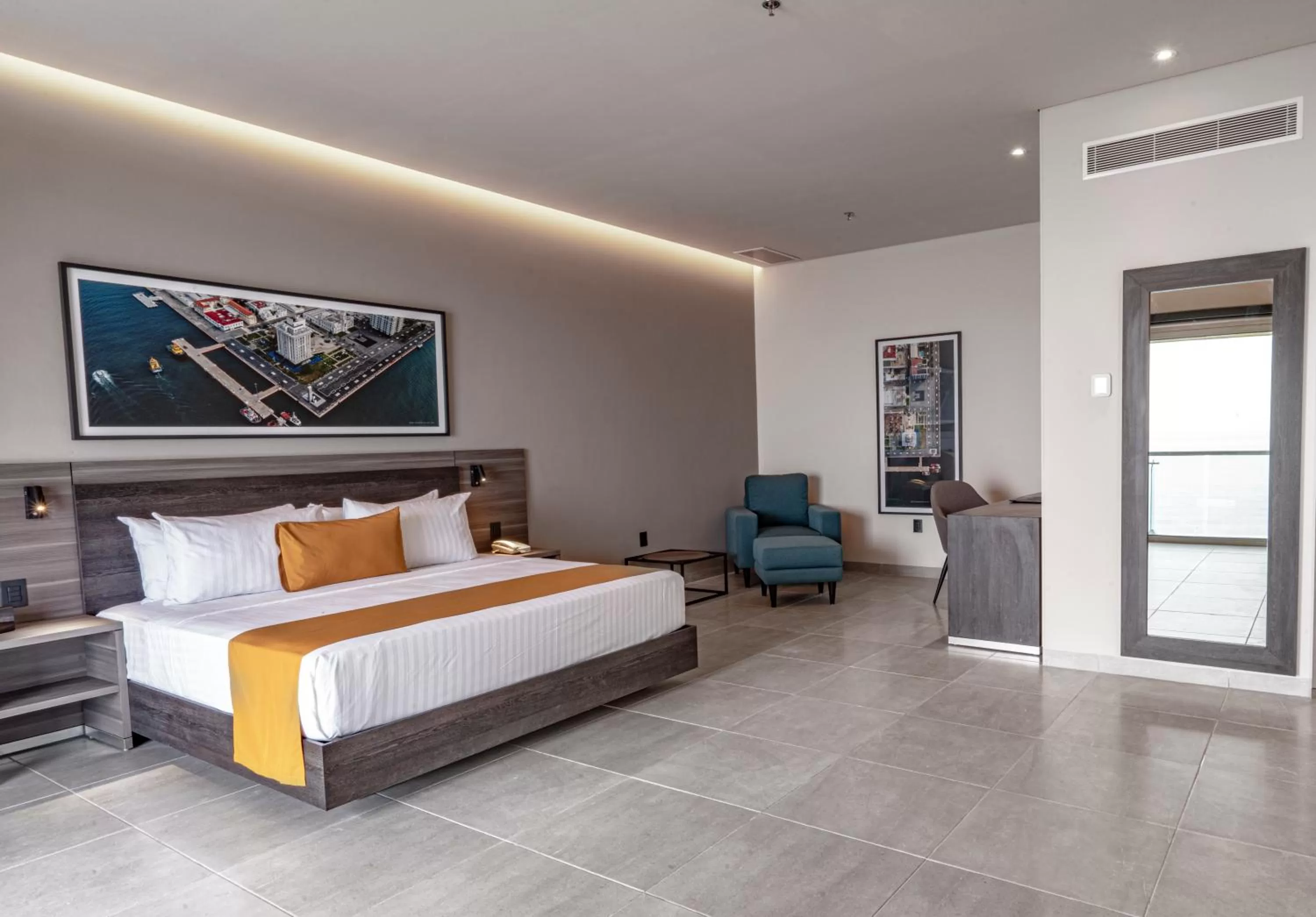 Balcony/Terrace, Bed in Best Western Plus Riviera Veracruz