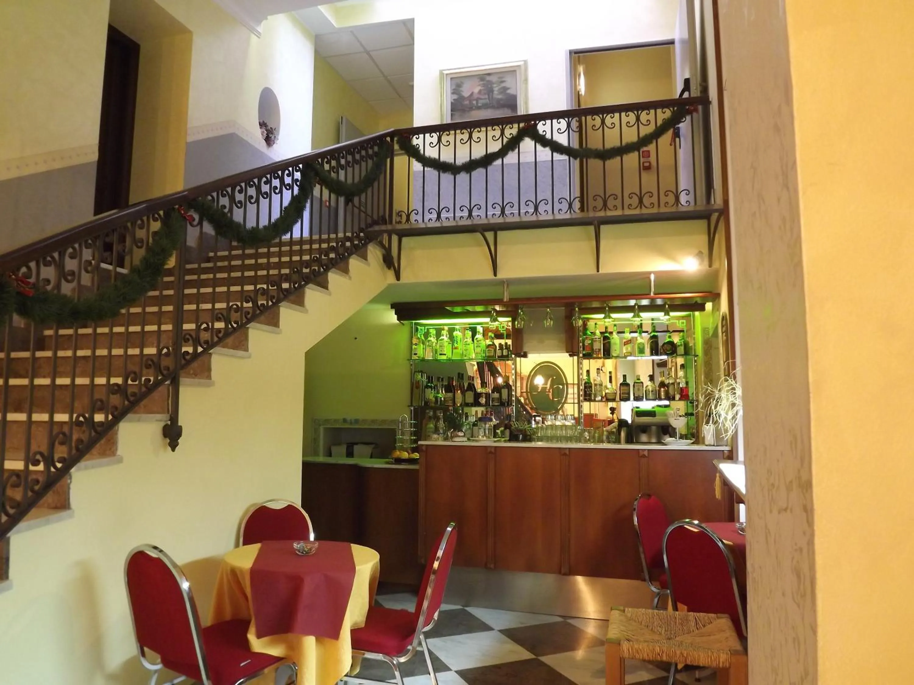 Lobby or reception in Hotel Columbia