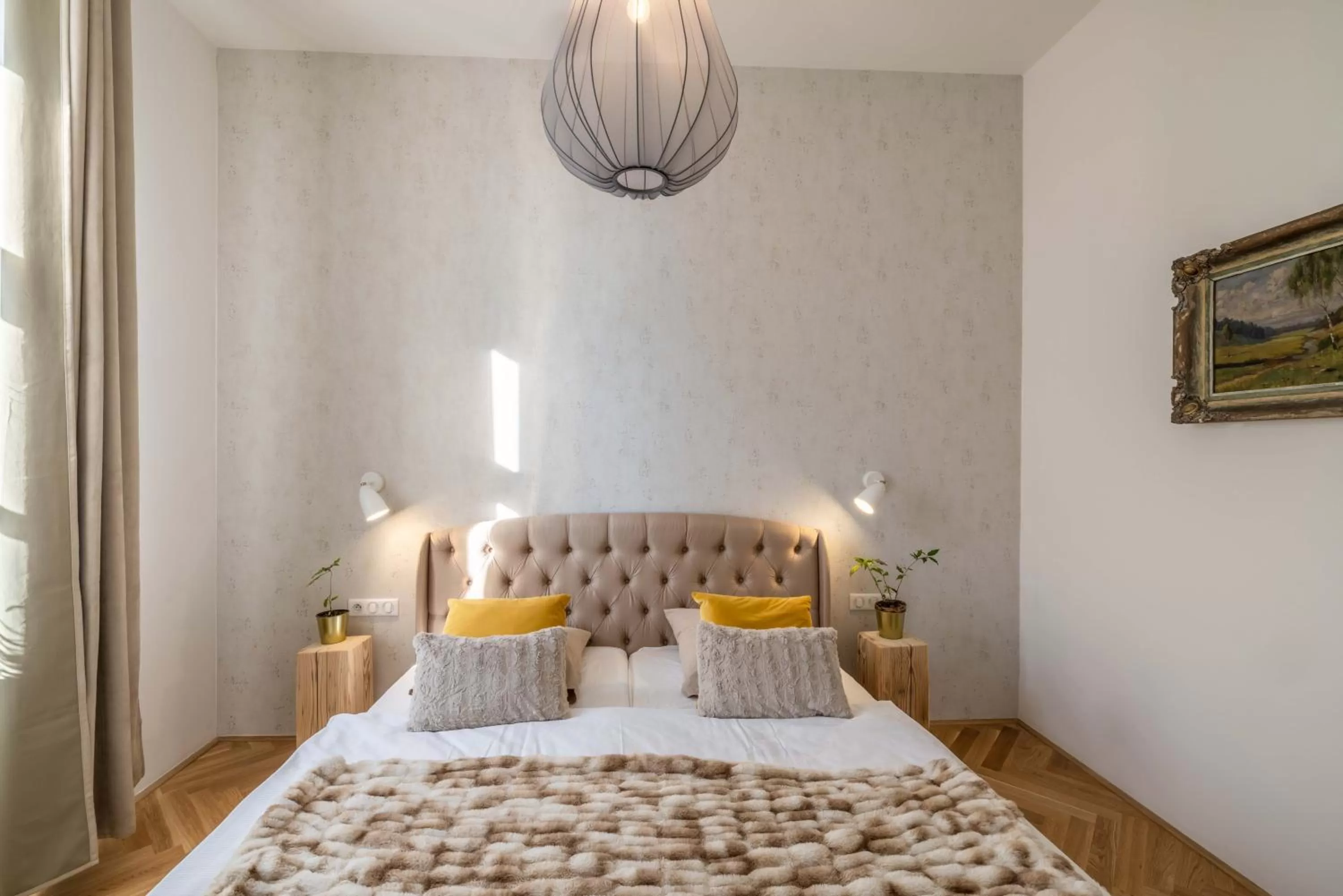 Bedroom, Bed in Apartmány Marienhof