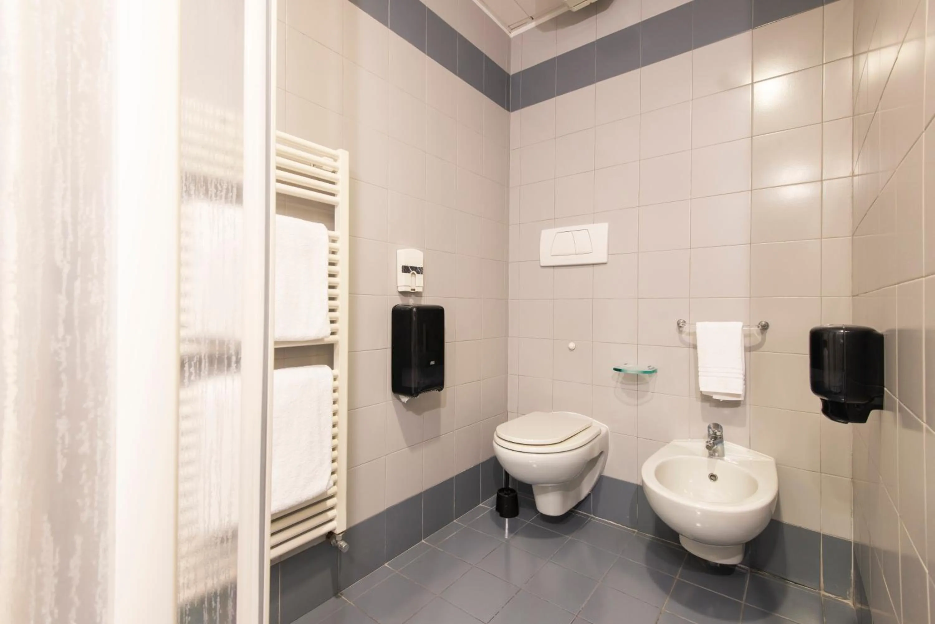 Toilet in Park Hotel Abbadia