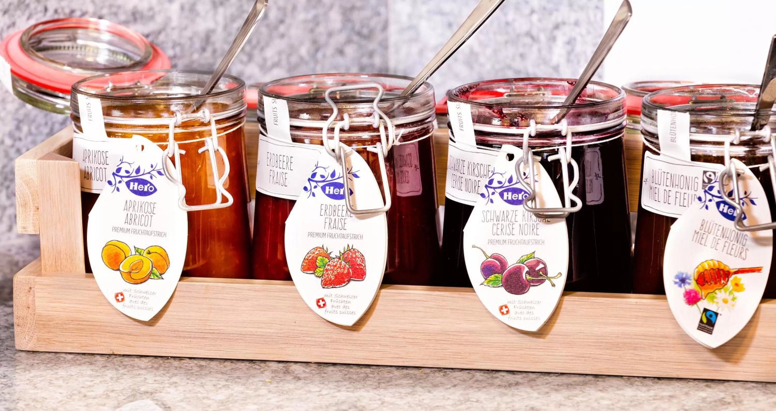 Buffet breakfast in Hotel Vaduzerhof by b-smart