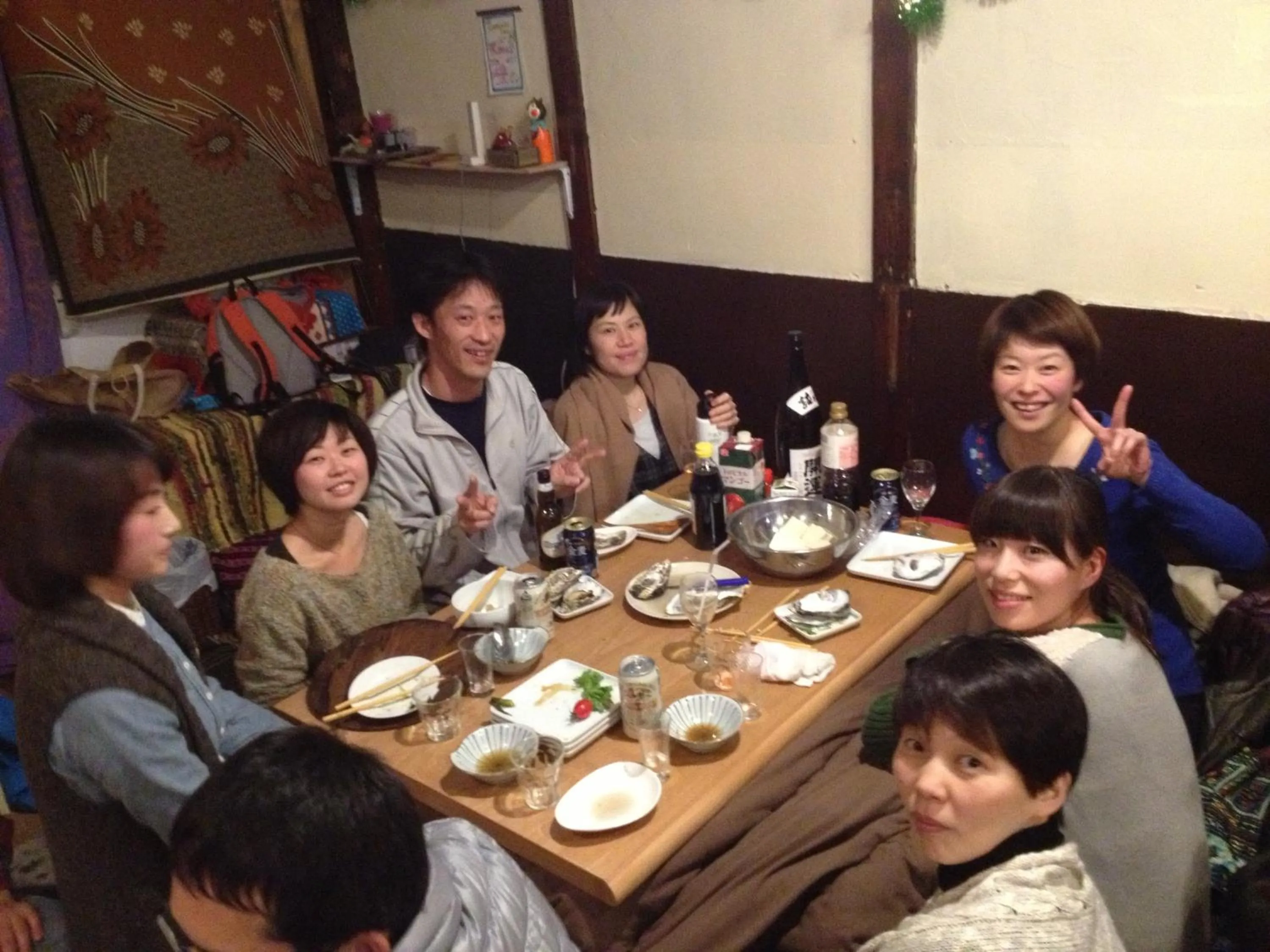 Lounge or bar in Himeji 588 Guest House