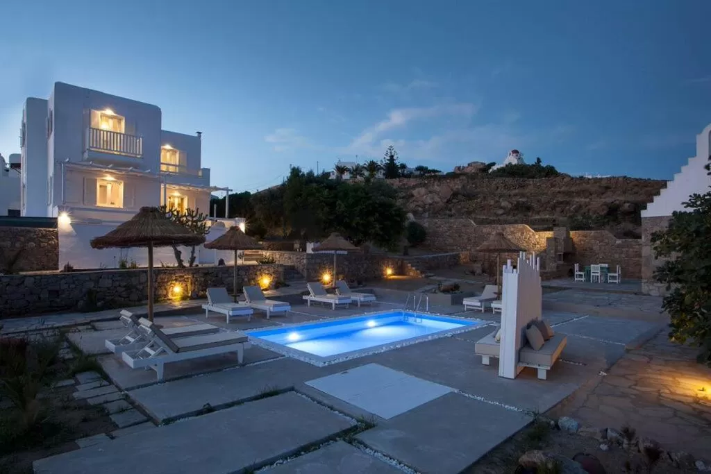 Property building in Amperian Mykonos Suites & Villas