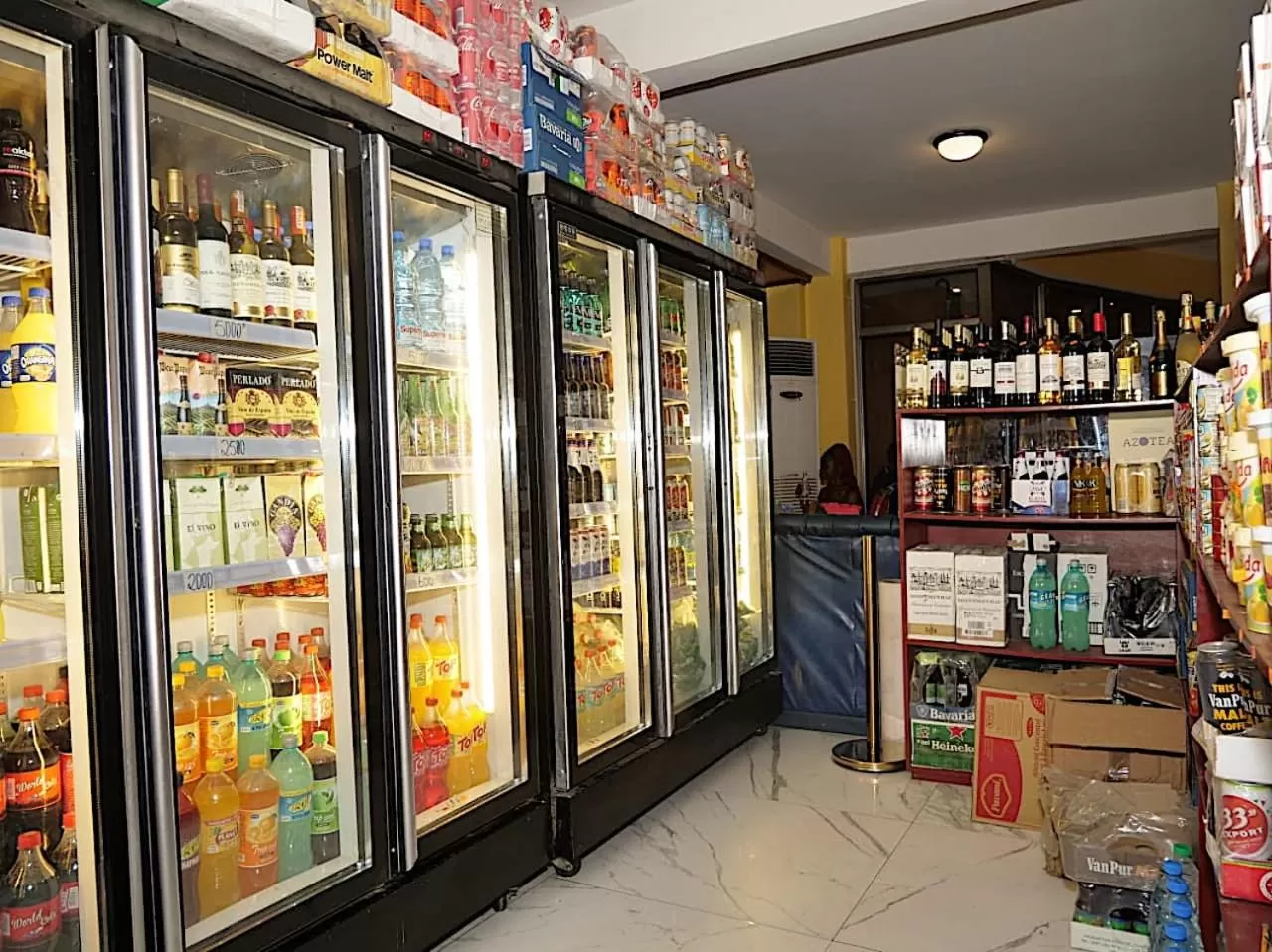 Drinks in Marriot Metropolitan Hotel