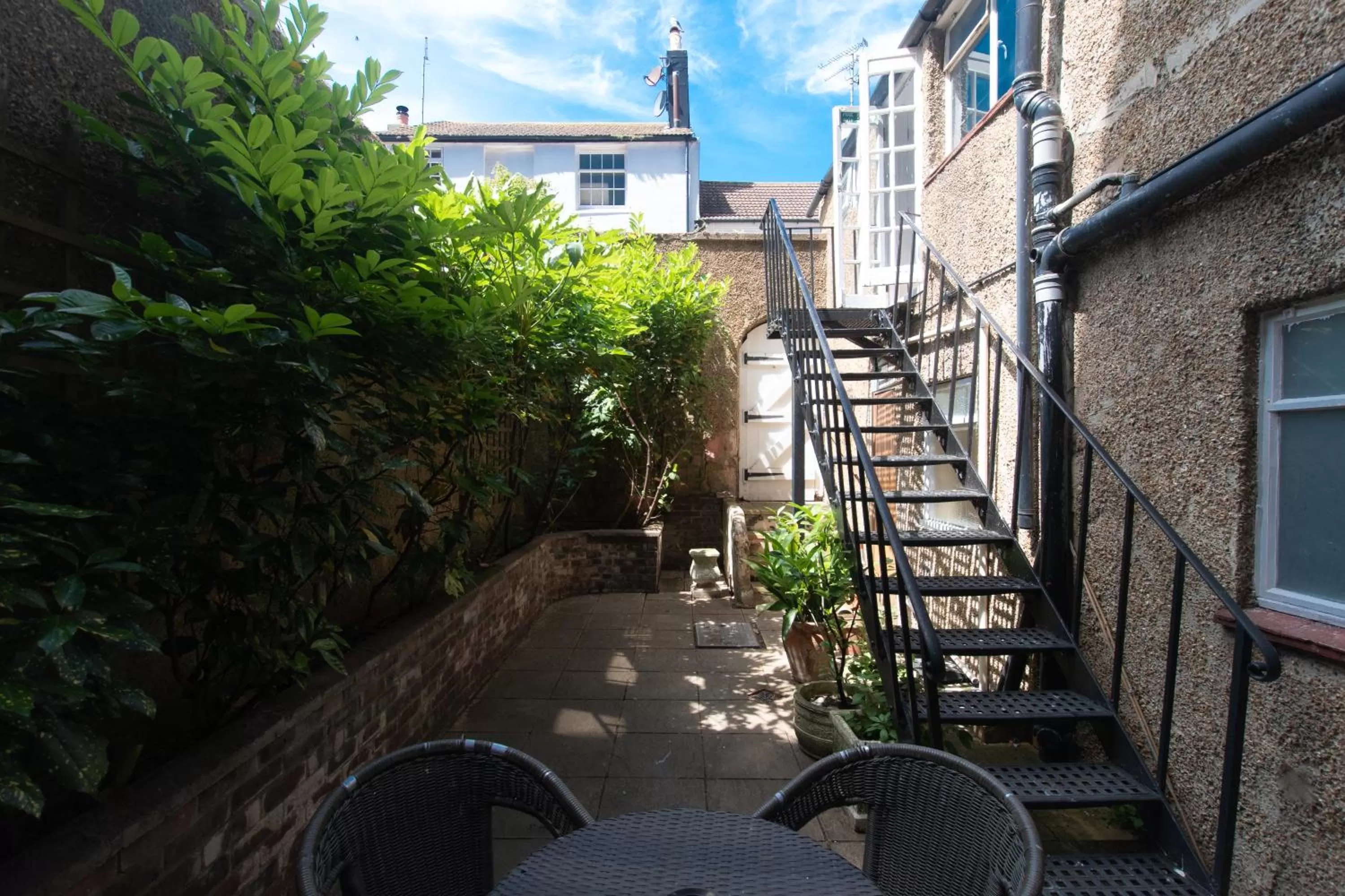 Patio in New Steine Hotel - B&B