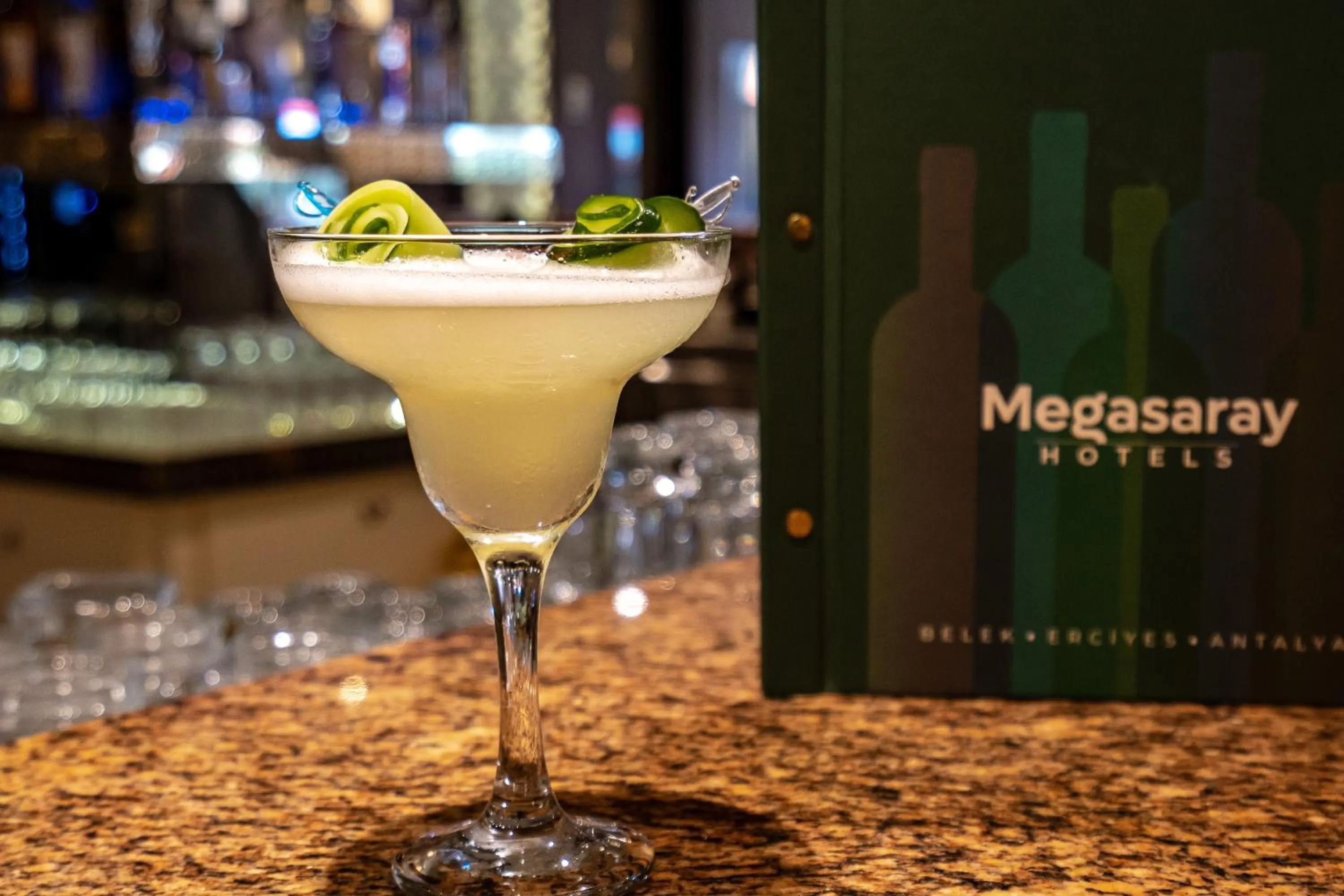 Alcoholic drinks in Megasaray Westbeach Antalya