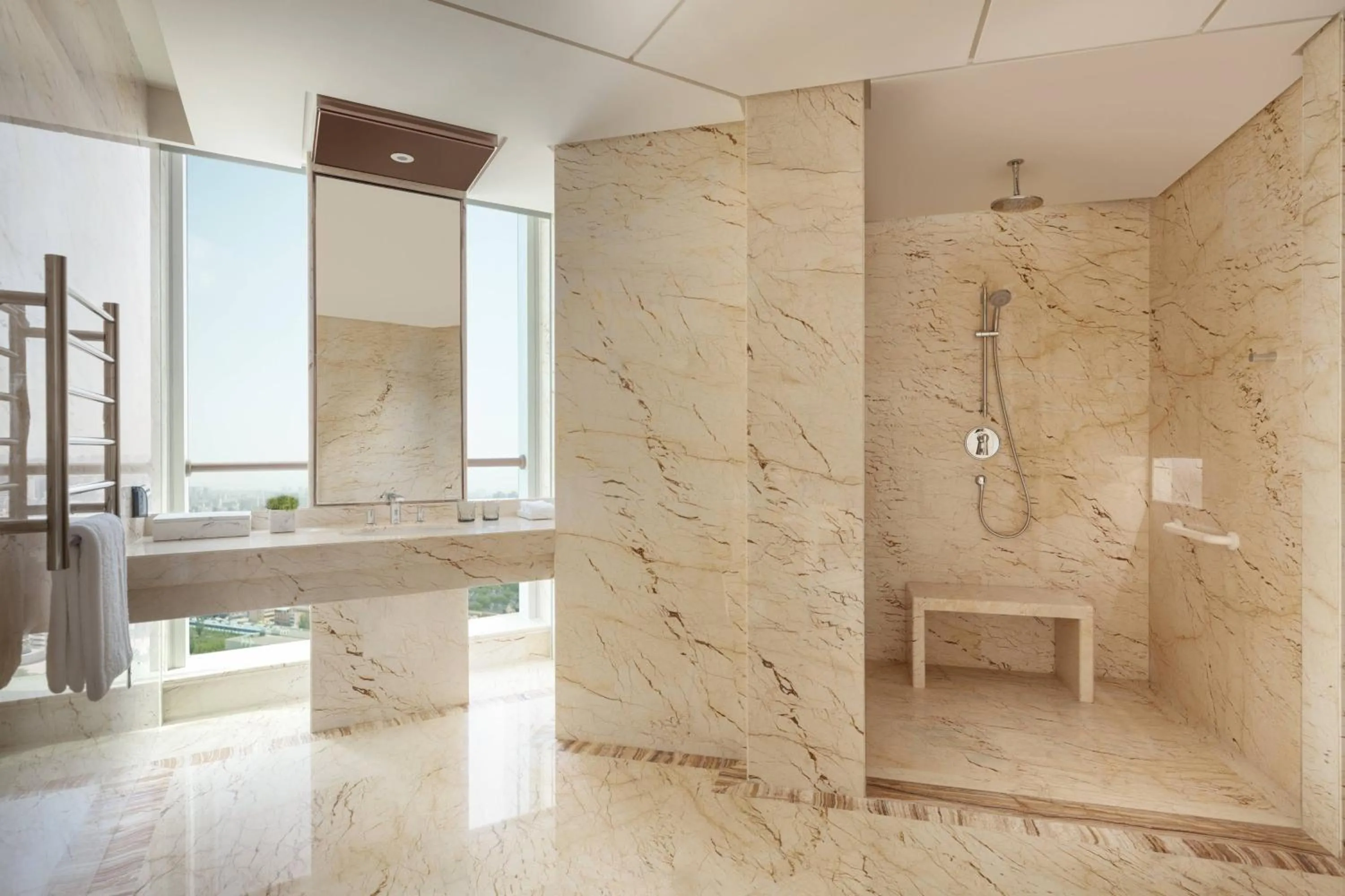 Bathroom in JW Marriott Hotel Yinchuan