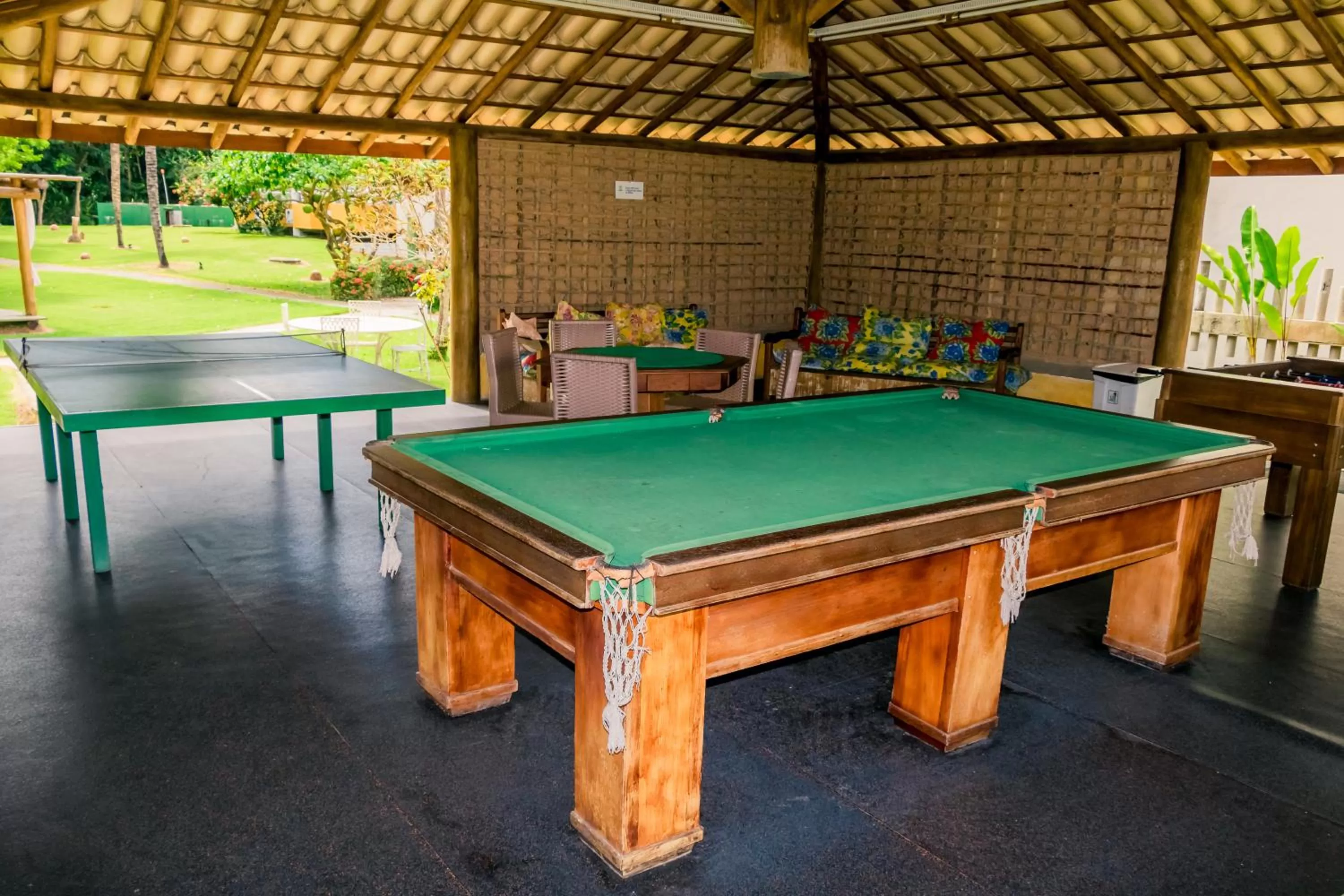 Game Room in Bosque do Porto Praia Hotel