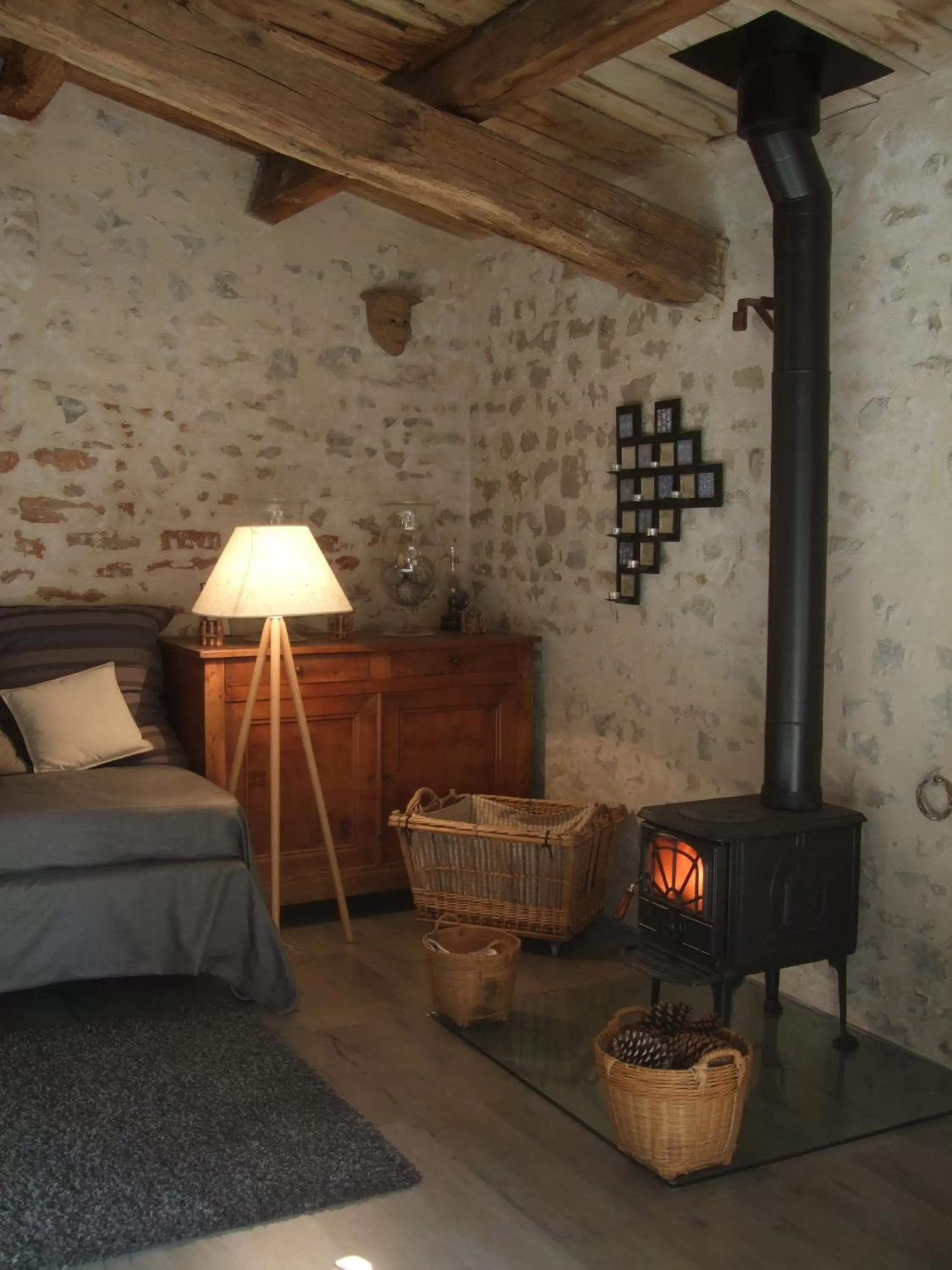 Decorative detail, Seating Area in La Maison Salée