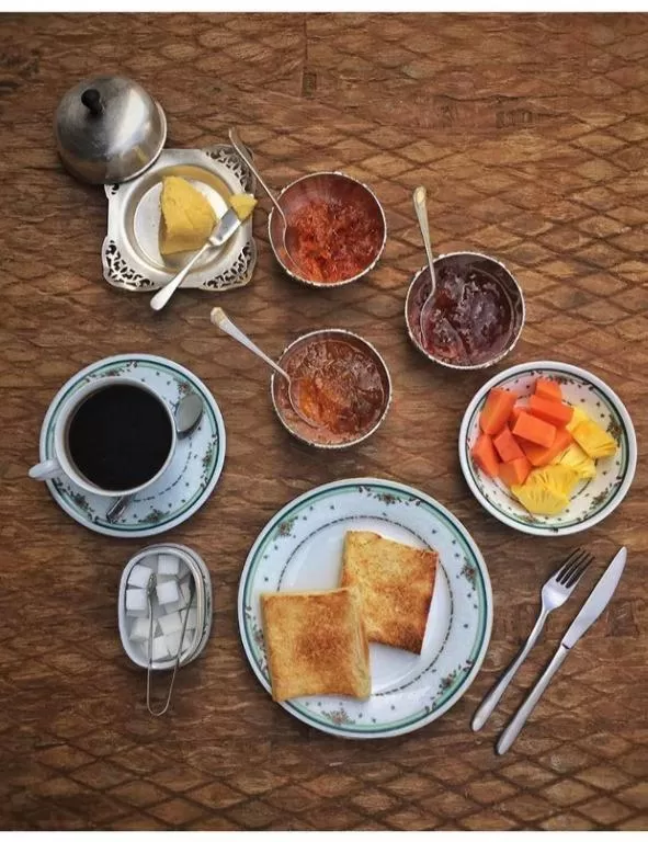 Breakfast in The Bangala Chettinad