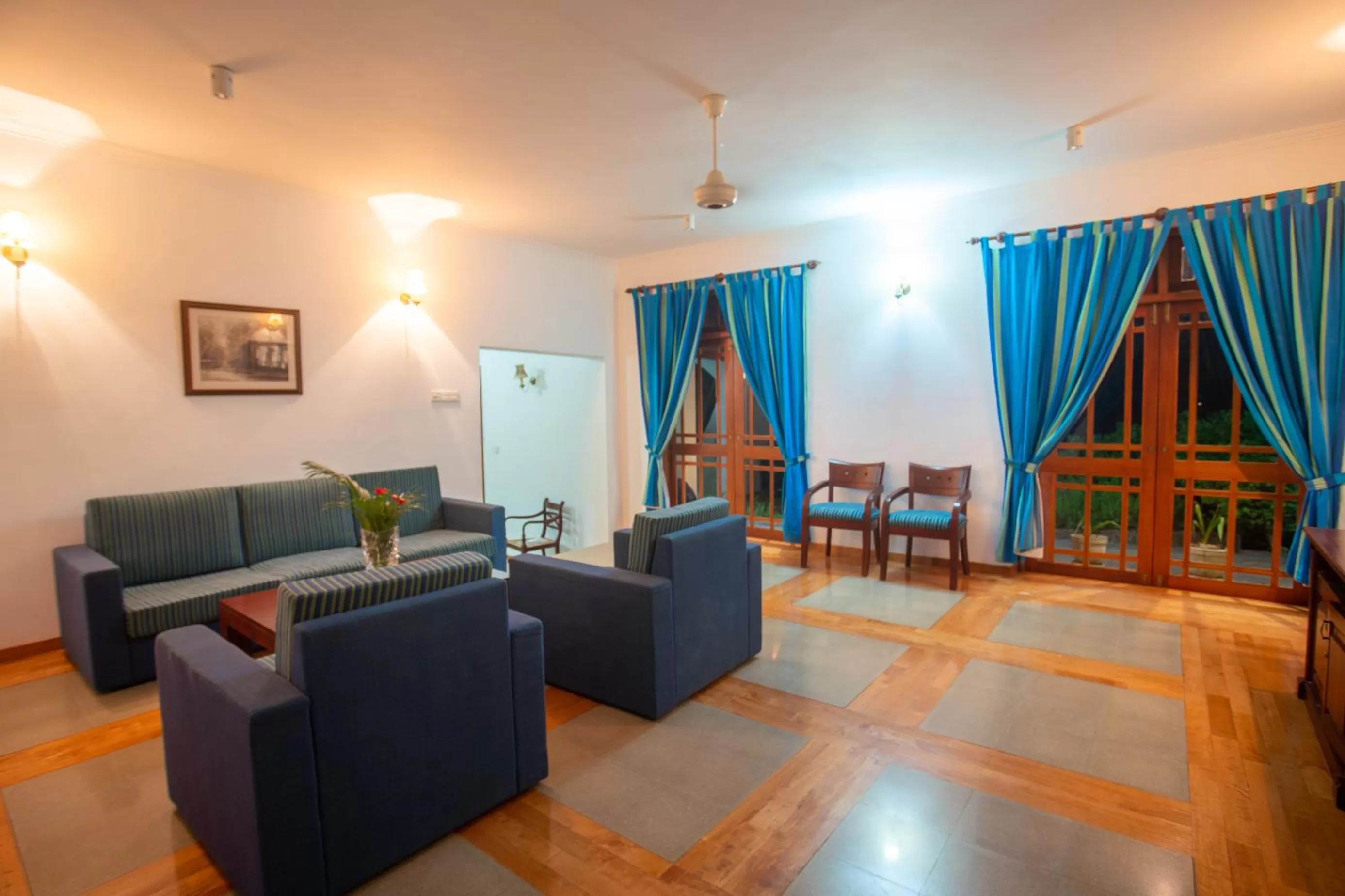 Seating area in The Kandyan Villa