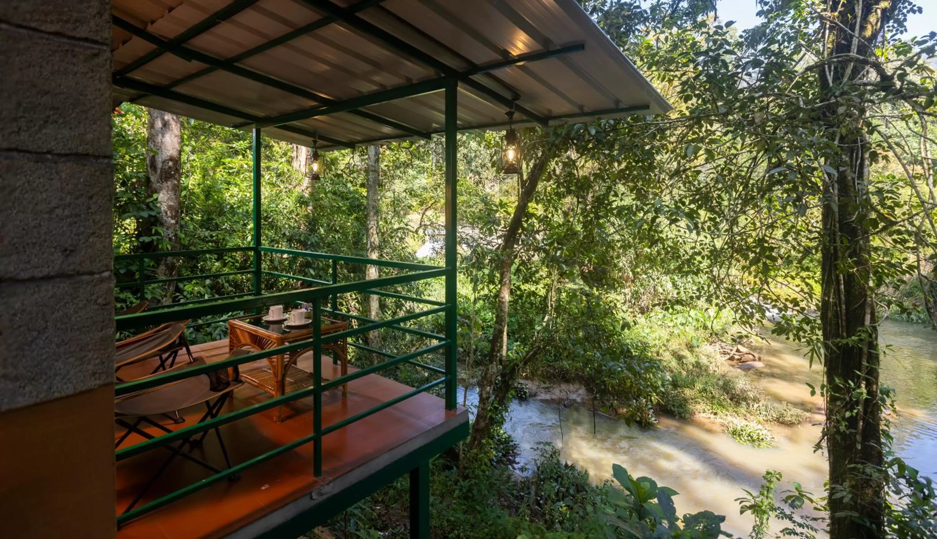 Balcony/Terrace in Ela Ecoland Nature Retreat