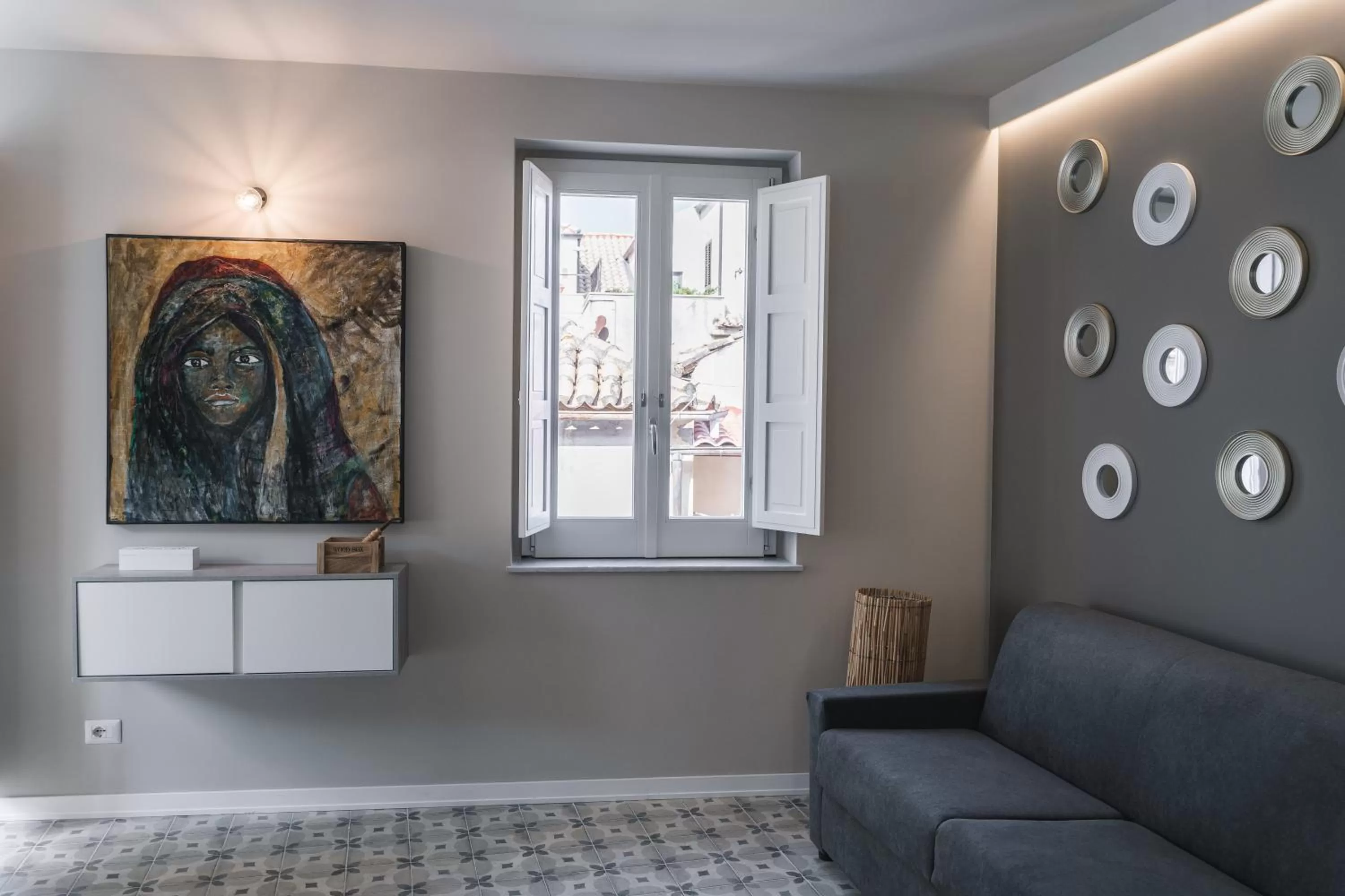 Seating Area in Palazzo Paladini - Luxury Suites in the Heart of the Old Town