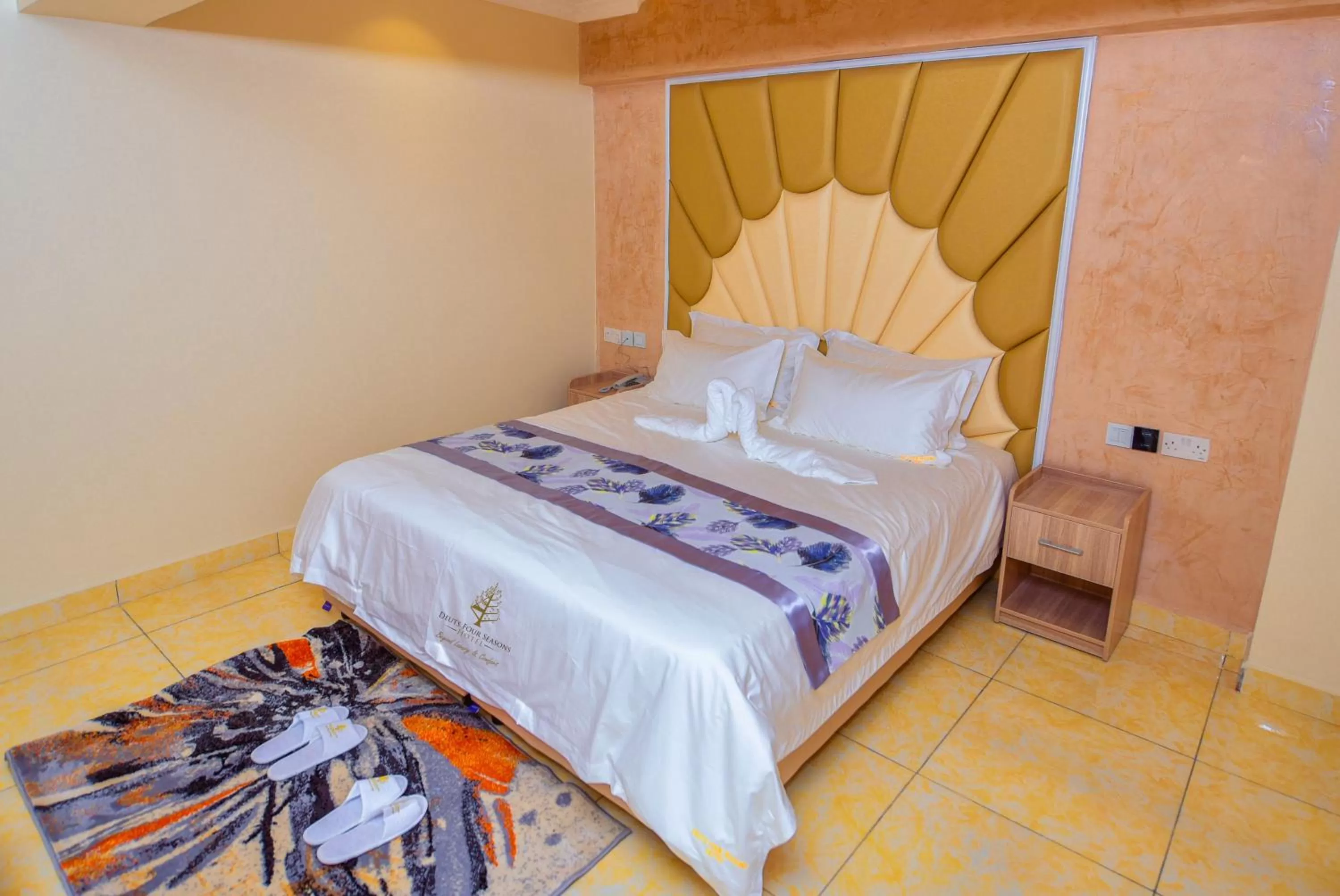 Bed in Deuts Four Seasons Hotel