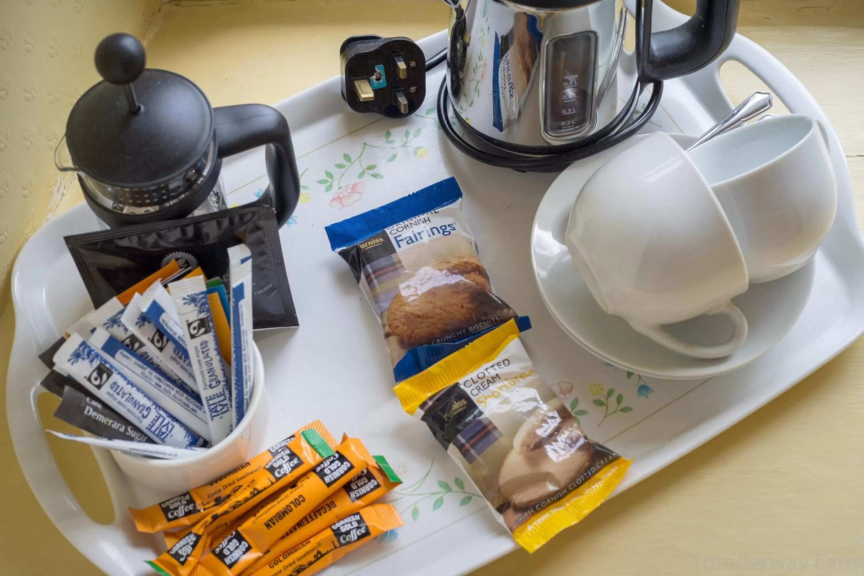 Non alcoholic drinks in Trenderway Farm