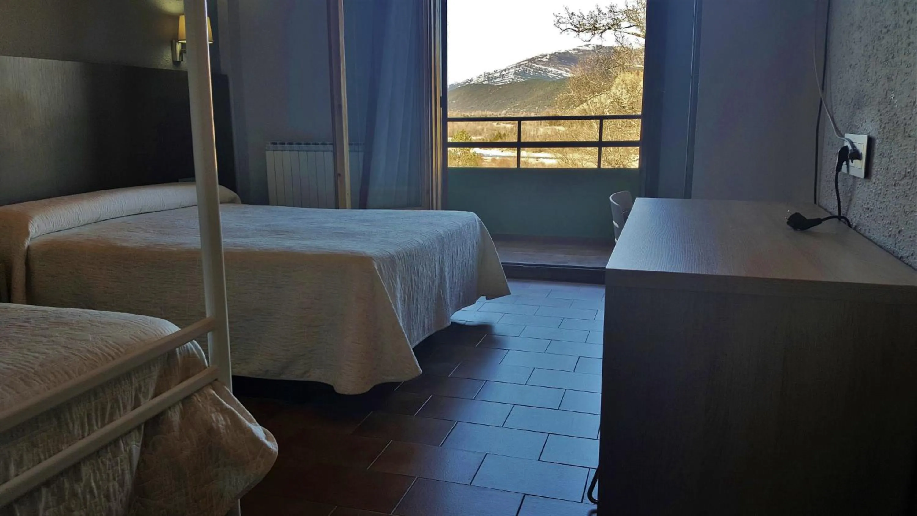 Mountain view, Bed in Hotel Meson de L’Ainsa