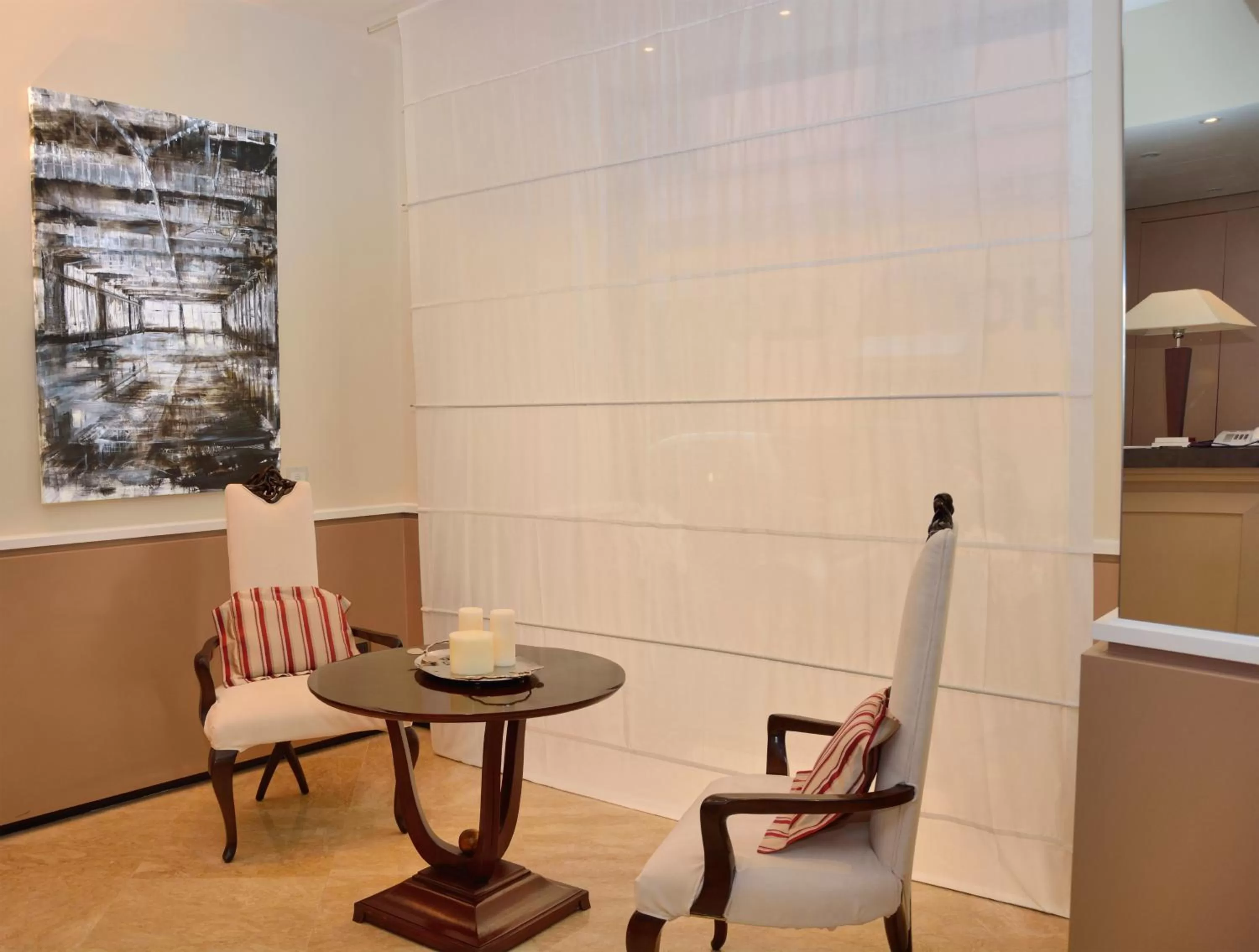 Lobby or reception in LH Hotel Lloyd Roma