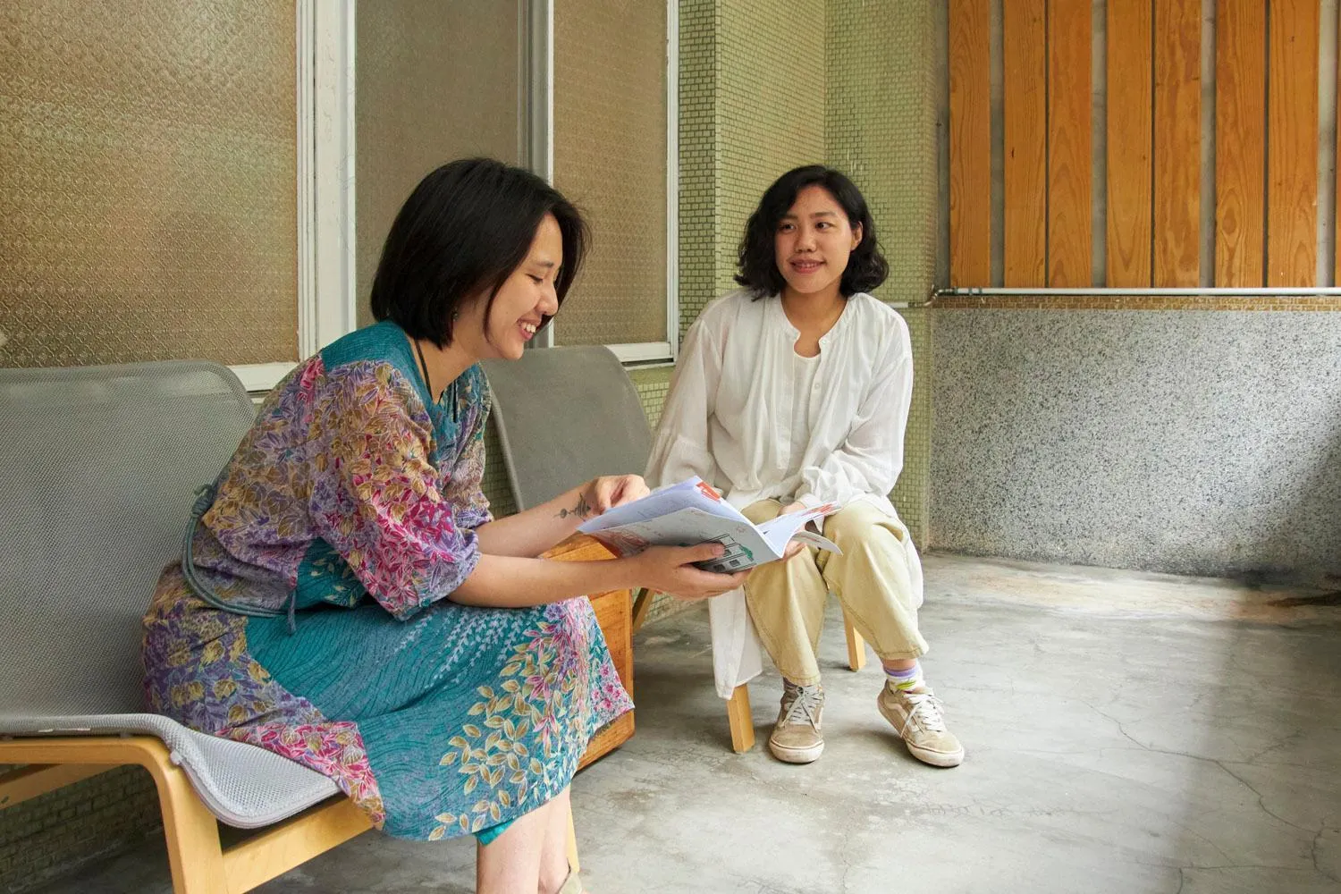 People in OwlStay Flip Flop Hostel - Garden