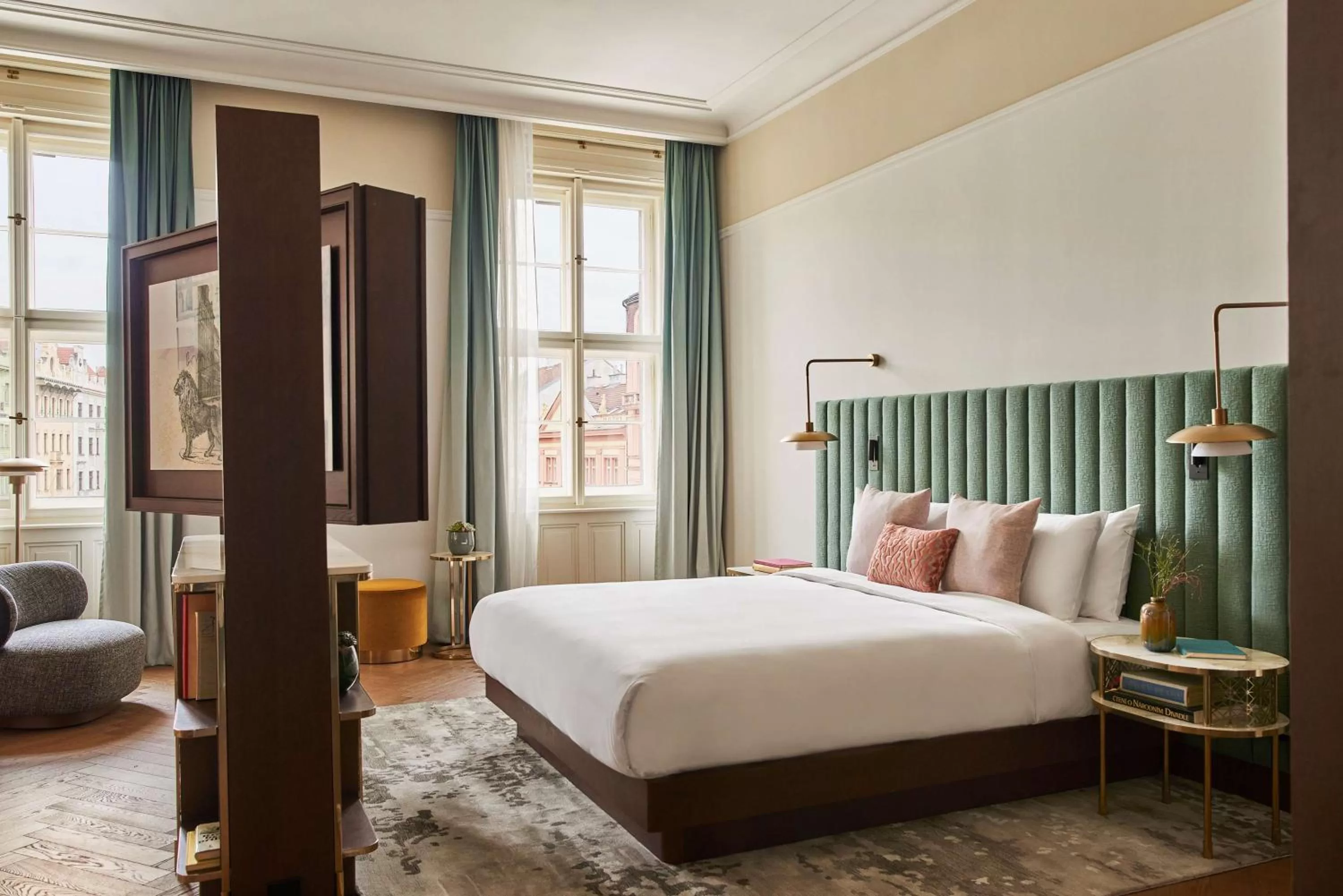 Photo of the whole room, Bed in Andaz Prague, By Hyatt