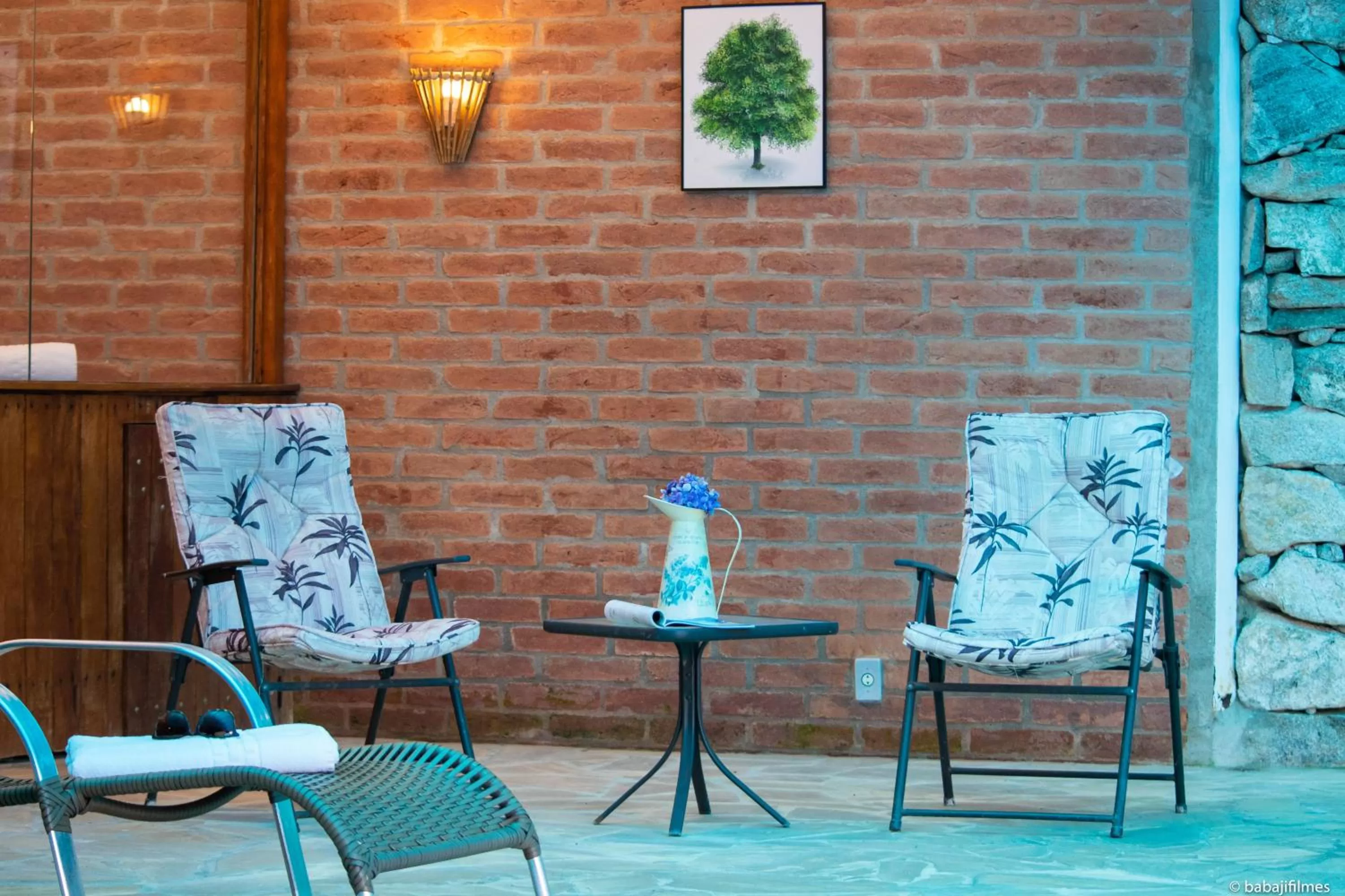 Seating Area in Pousada Serra Villena