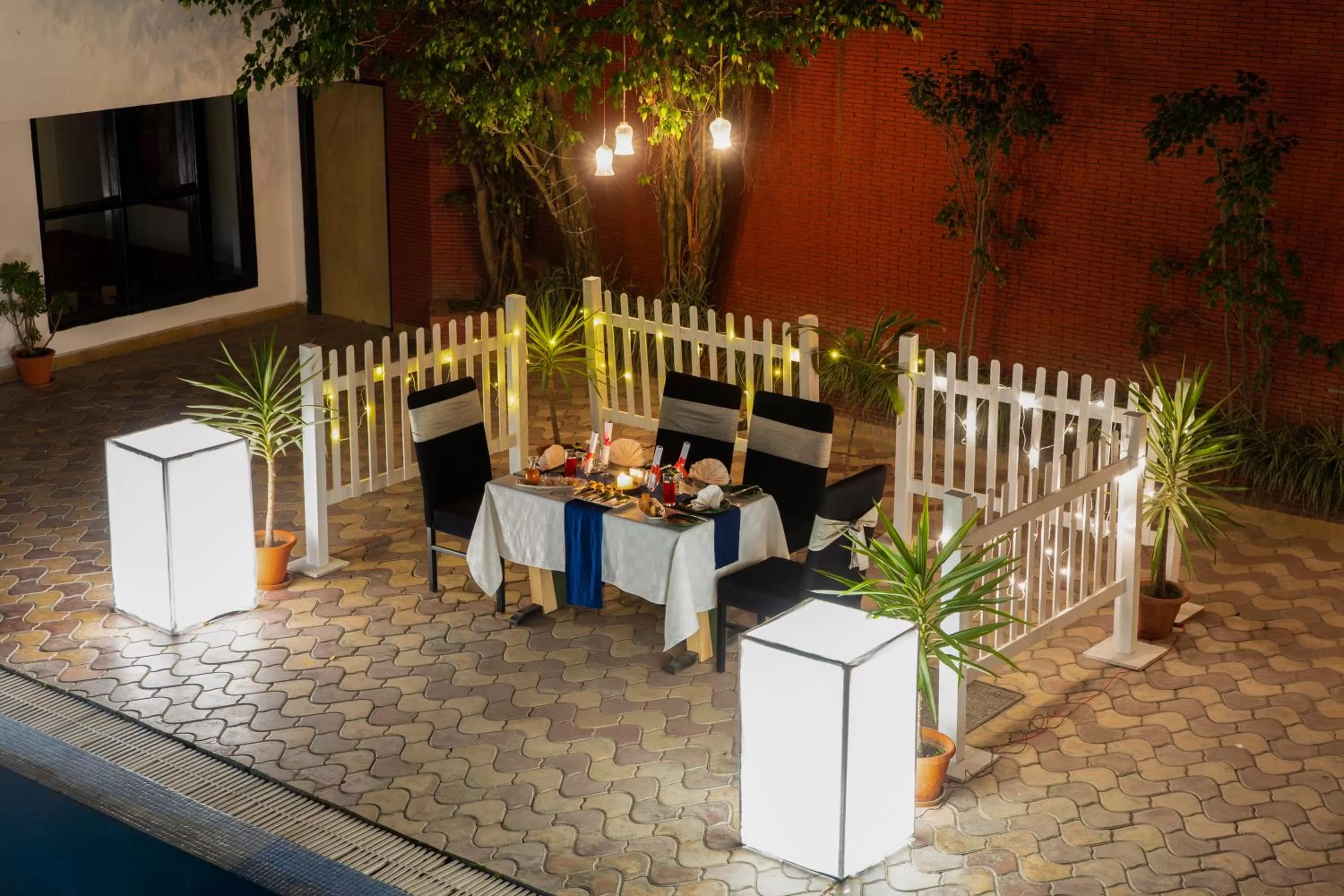 Patio in Country Inn Nature Resort Bhimtal