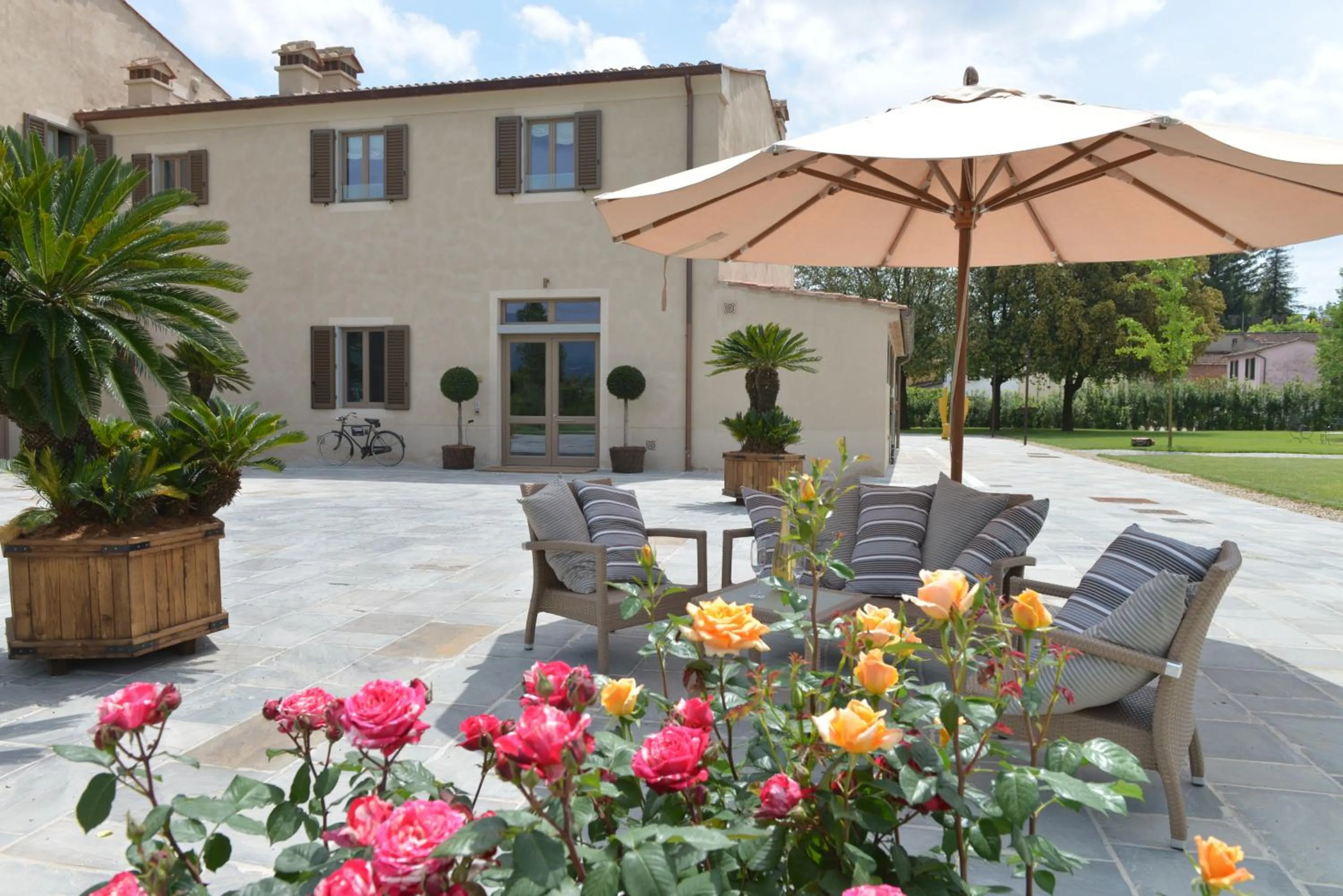 Patio in Pistoia Nursery Campus - agriturismo in città