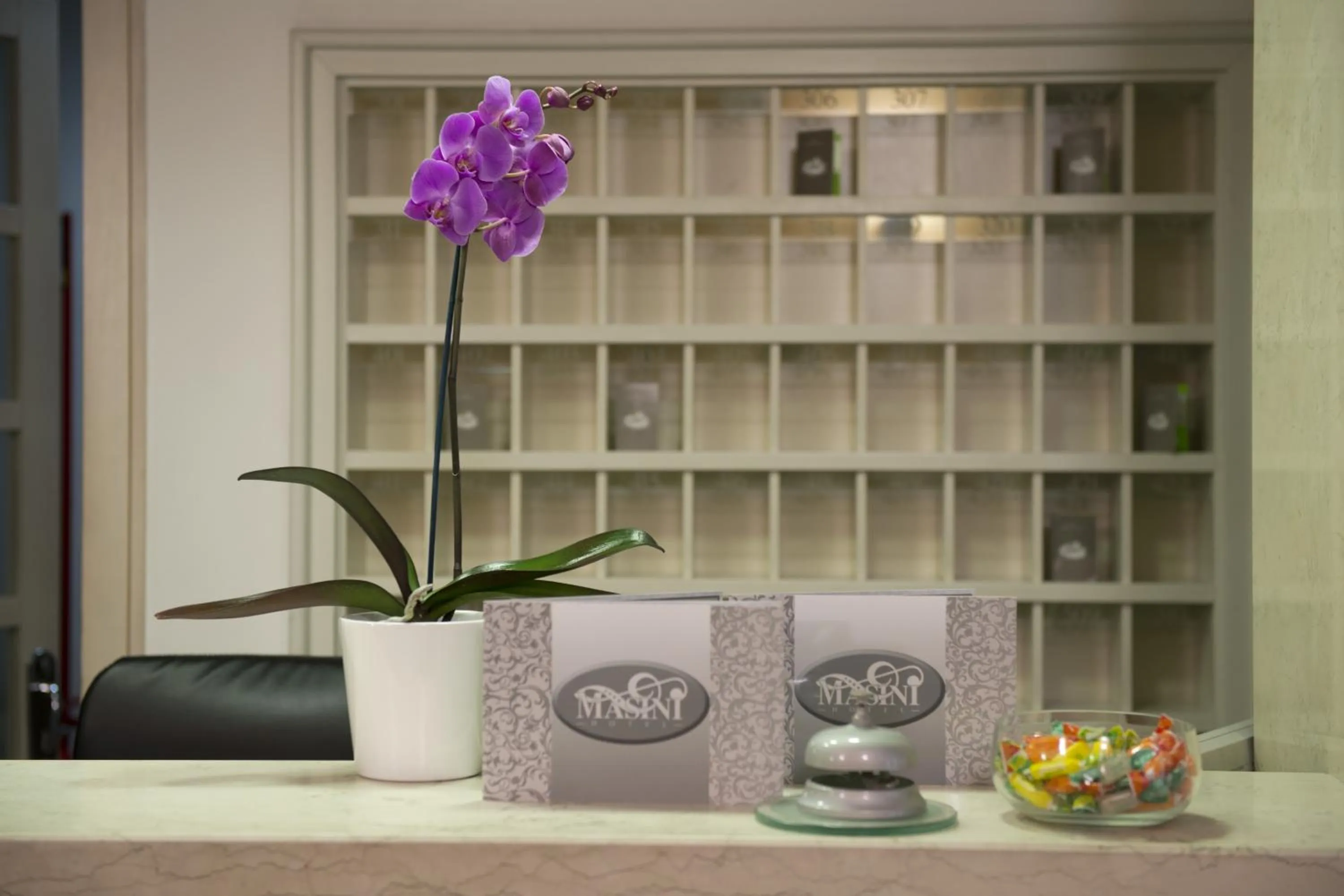 Lobby or reception in Hotel Masini