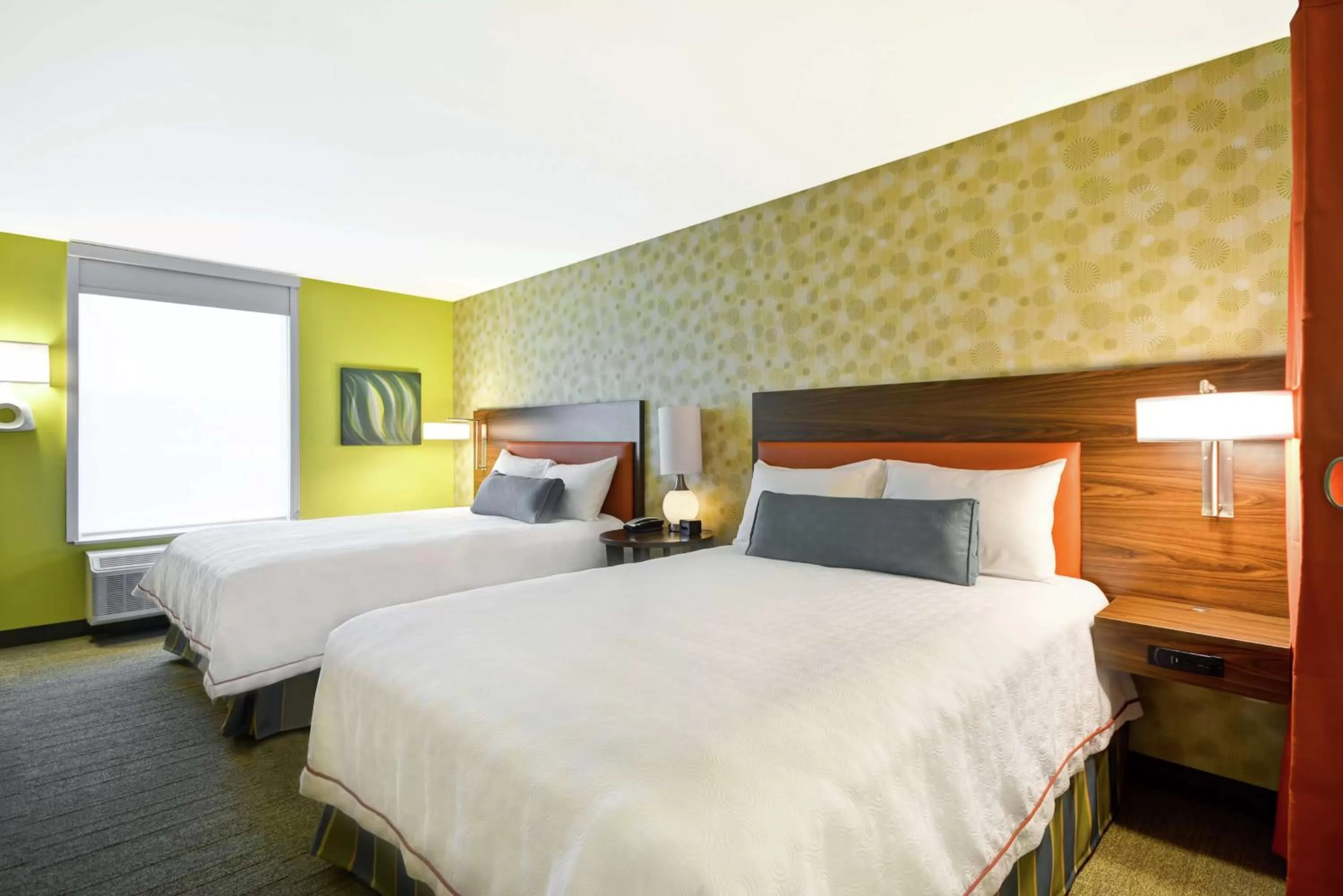 Bed in Home2 Suites By Hilton Rapid City