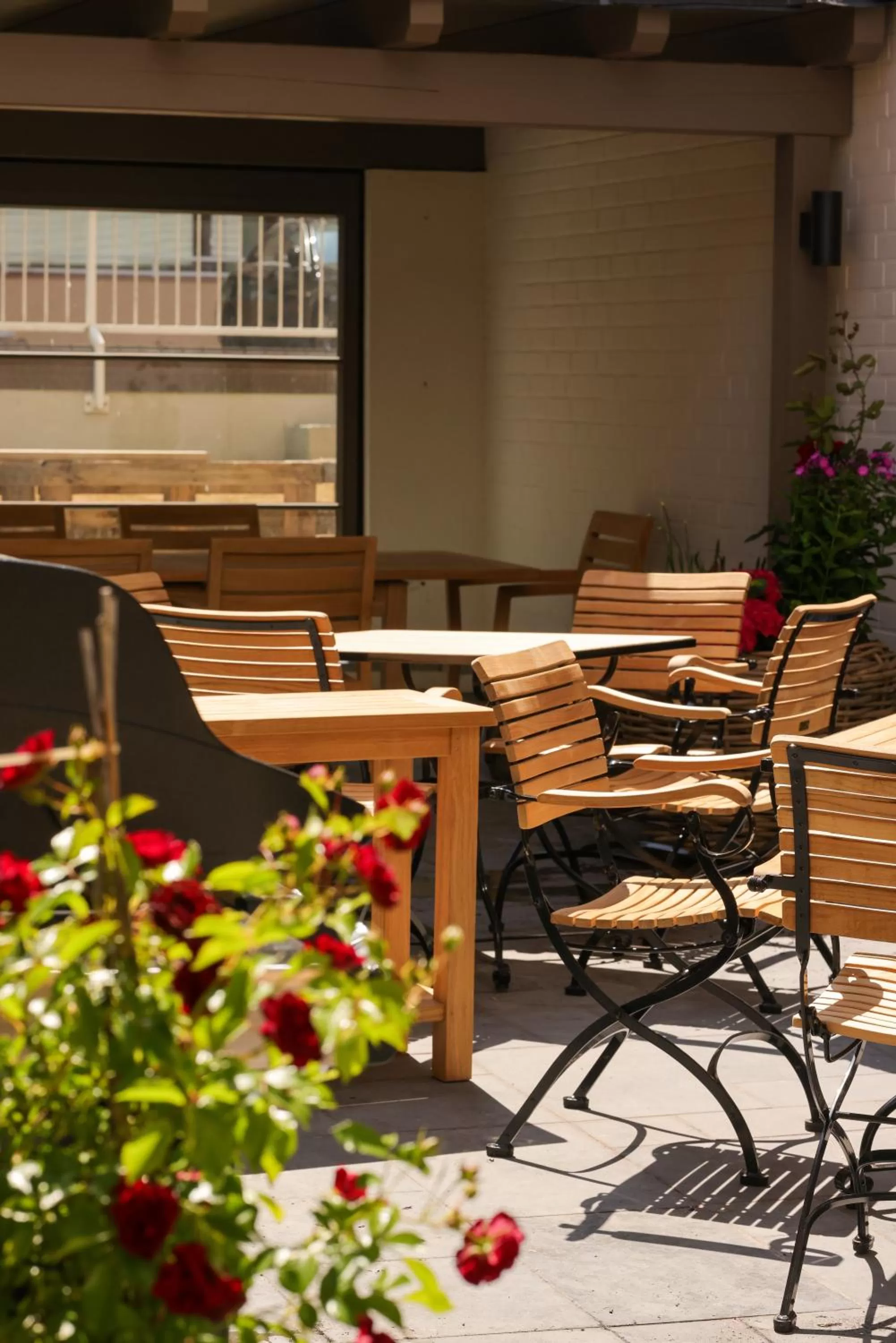 Patio in Mimosa Hotel