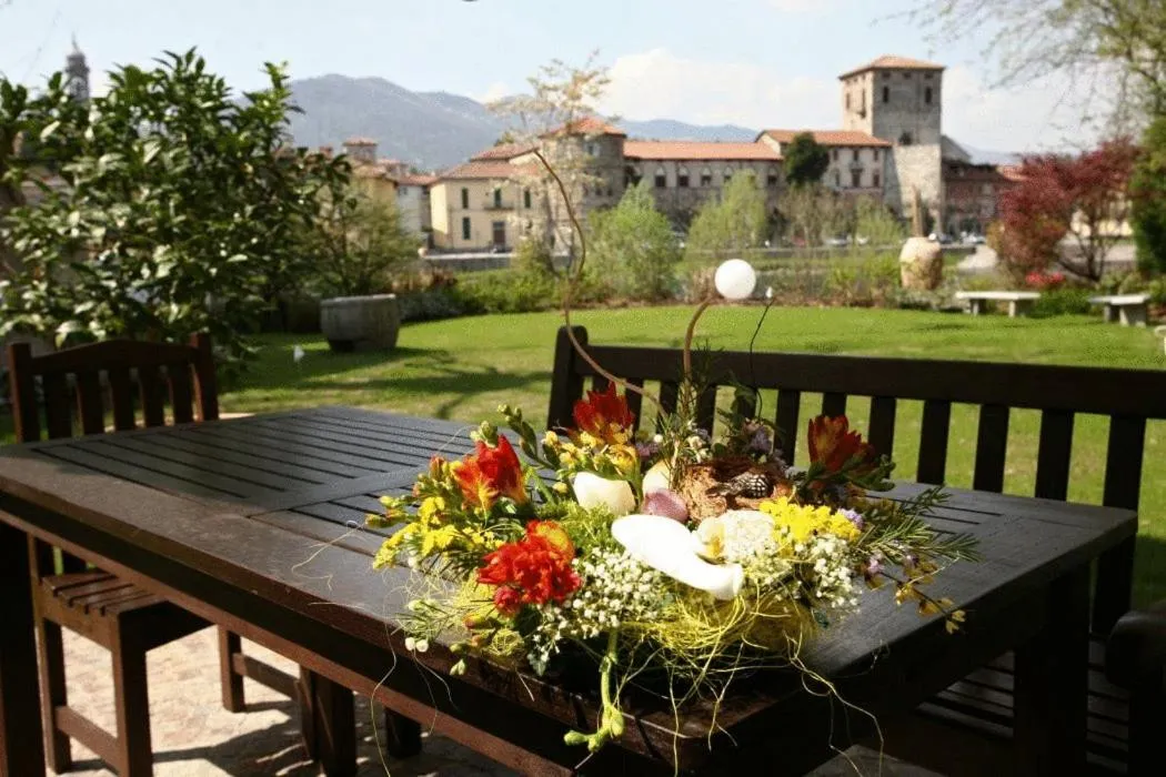 Patio in Hotel La Sosta