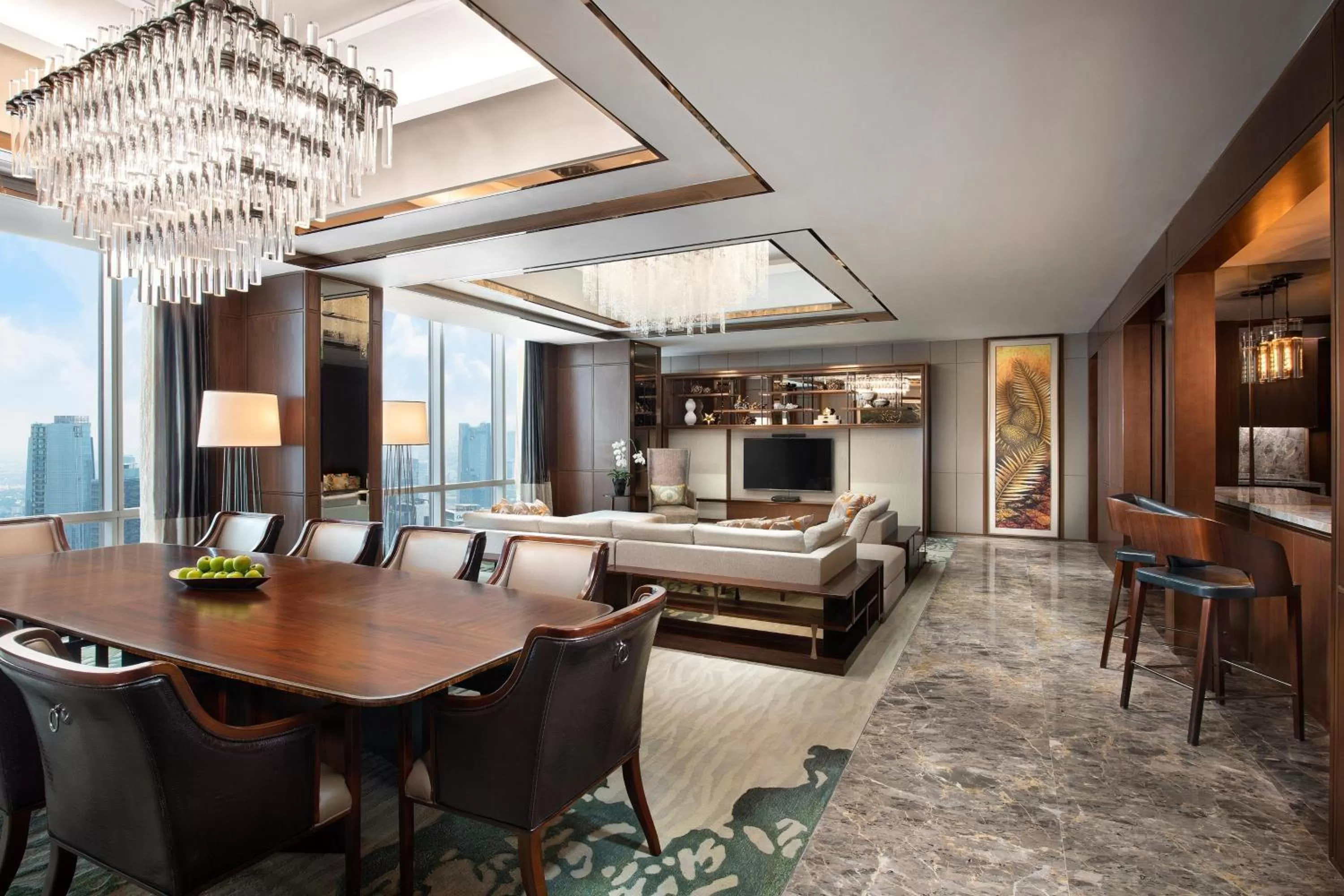 Living room in The Westin Jakarta