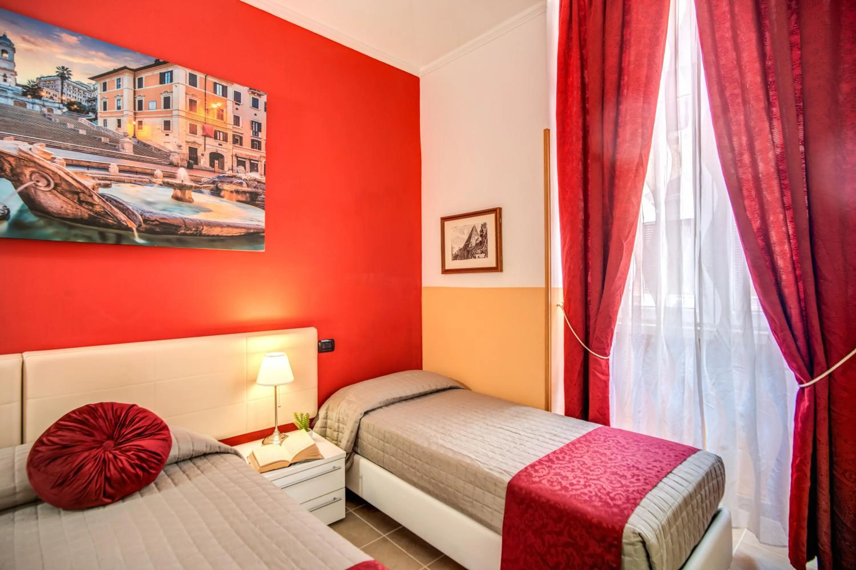 Bedroom, Bed in Magnifico Rome