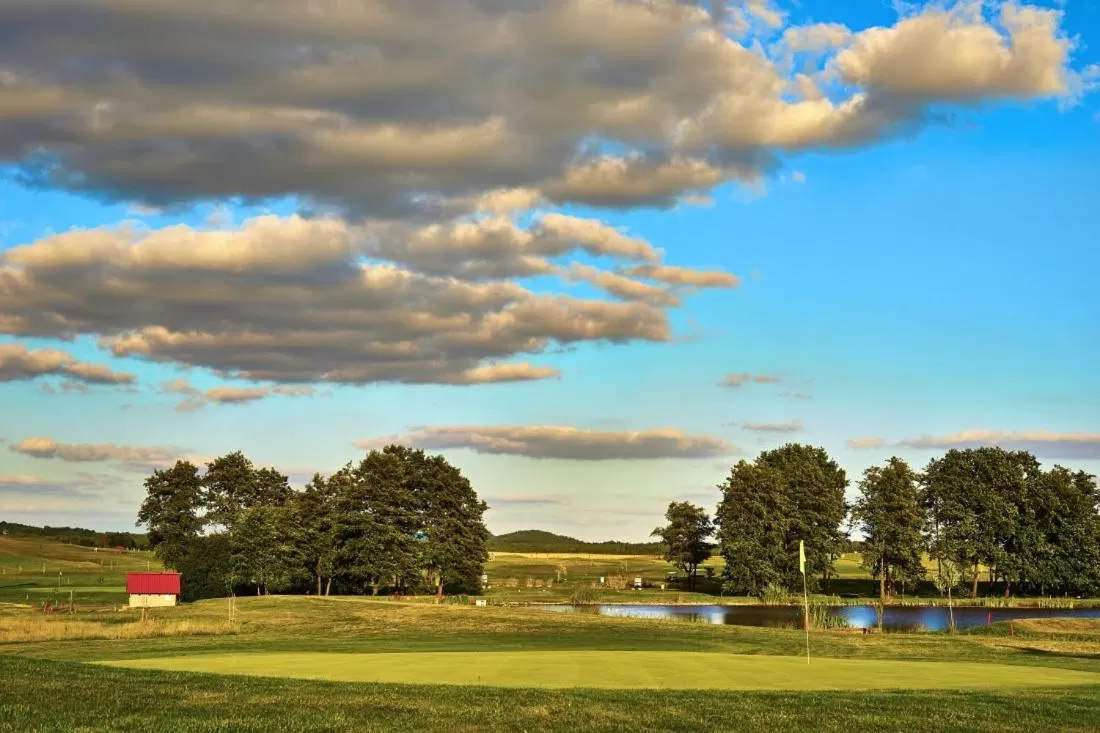 Natural landscape in Golf Resort Česká Lípa