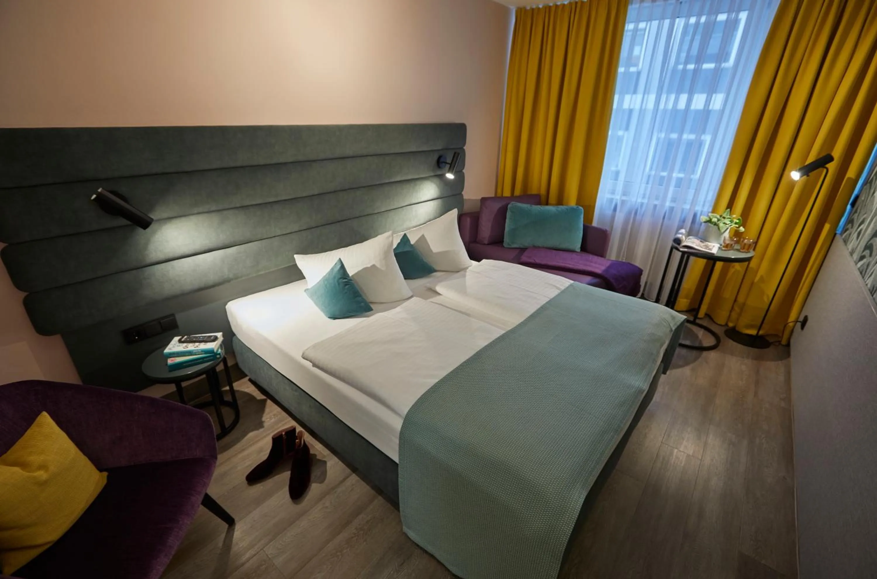 Bed in Hotel Mirabell by Maier Privathotels