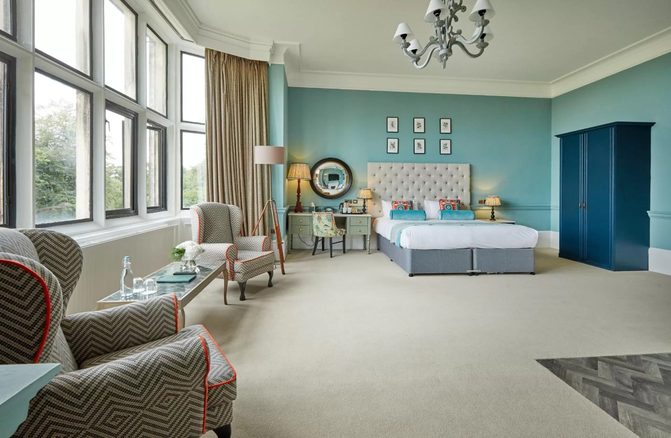 Seating Area in Hoar Cross Hall