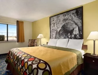 Bed in Super 8 by Wyndham Carlsbad
