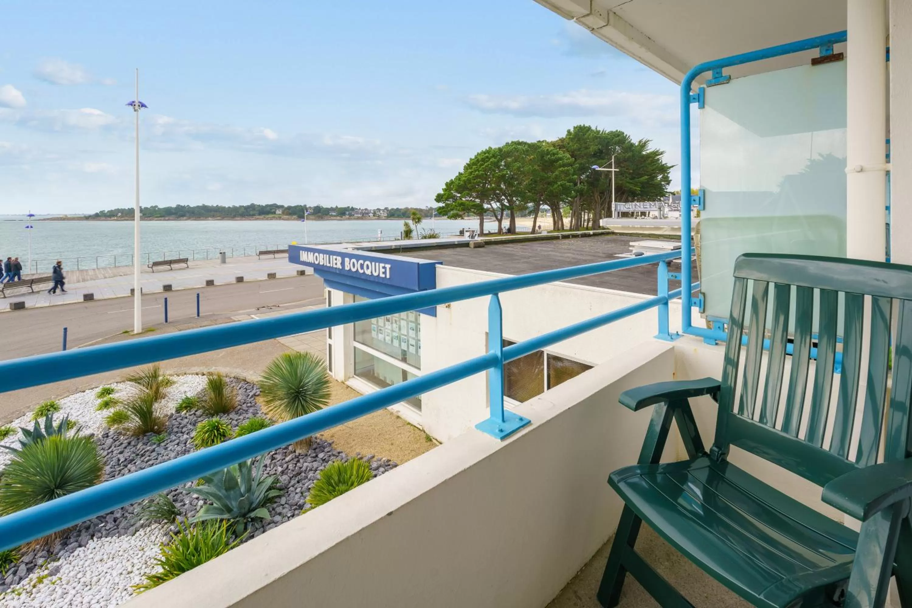 Patio in Résidence Pierre & Vacances la Corniche de la Plage