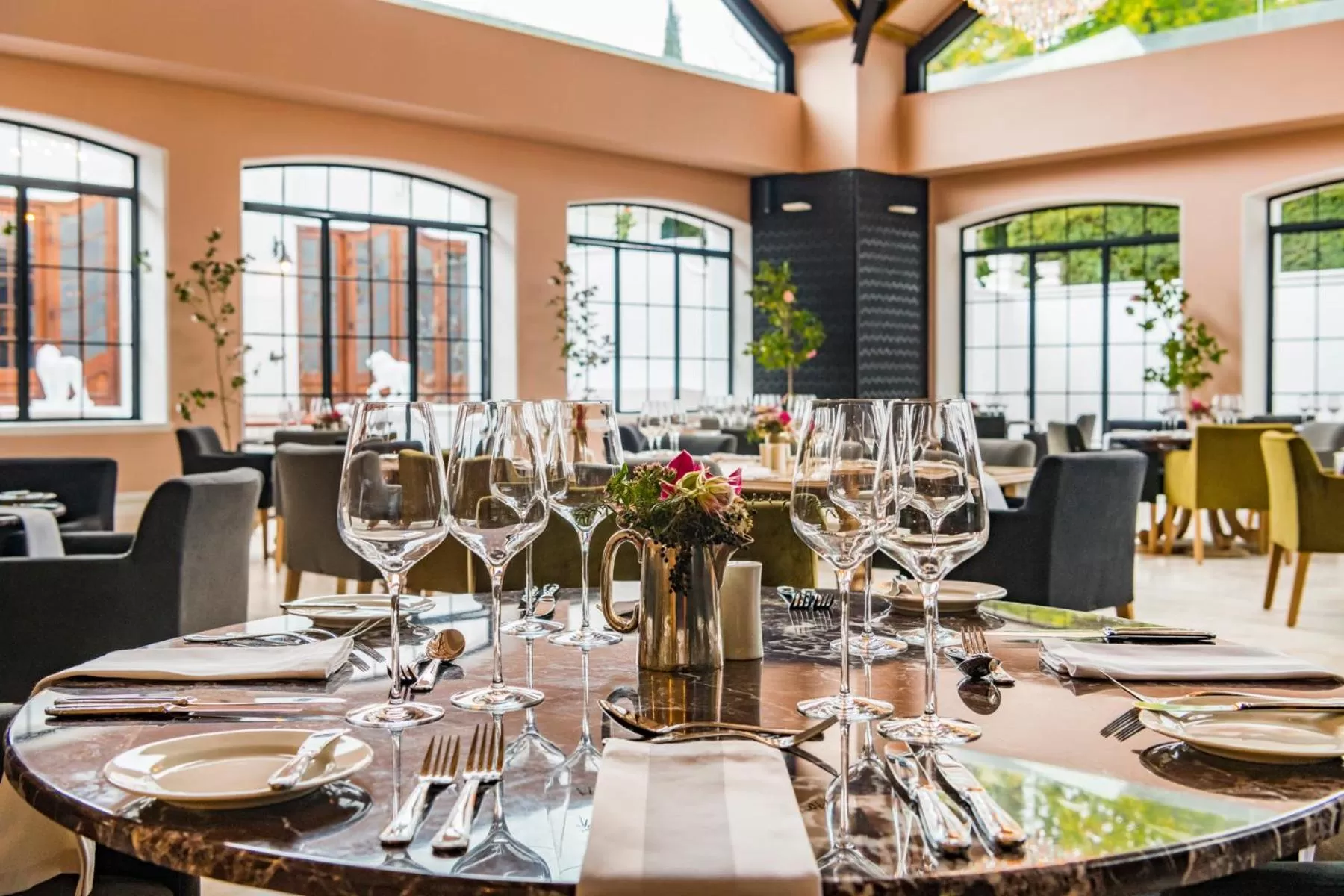 Restaurant/places to eat in Lanzerac Hotel & Spa