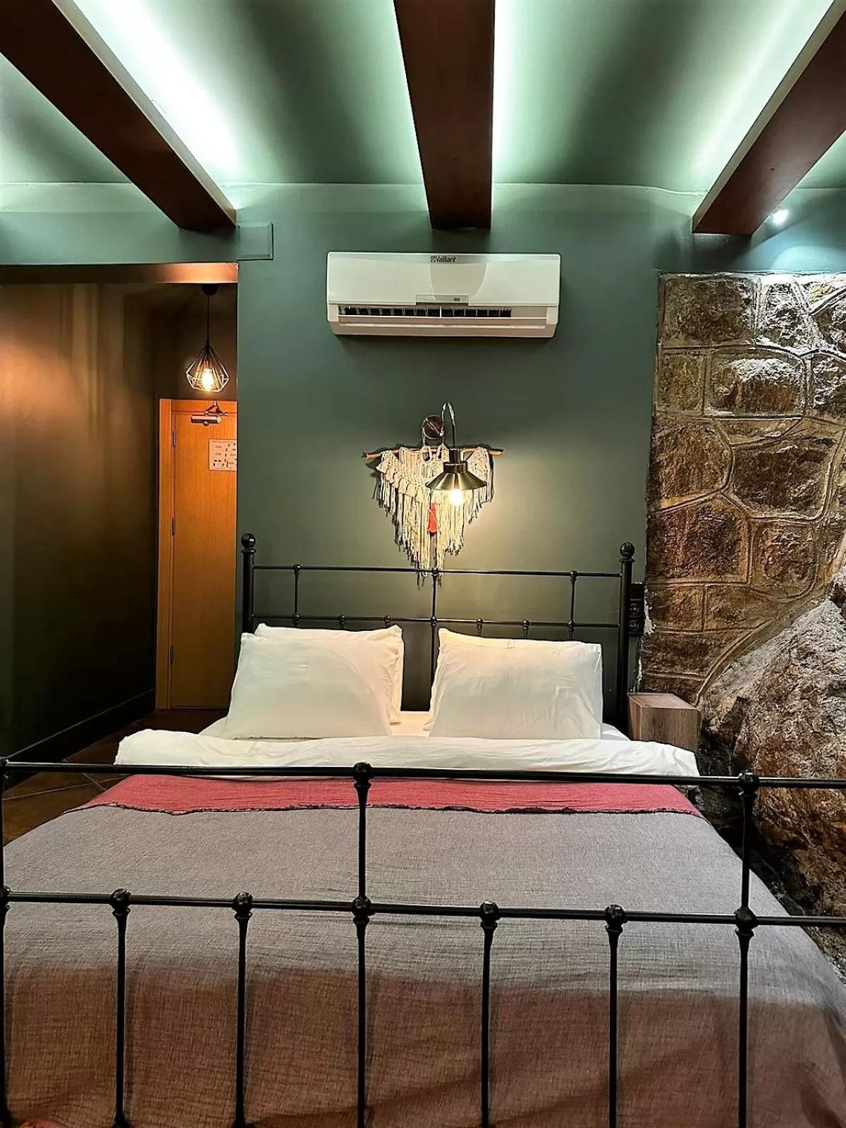 Bed in Sunset Hotel Marmaris