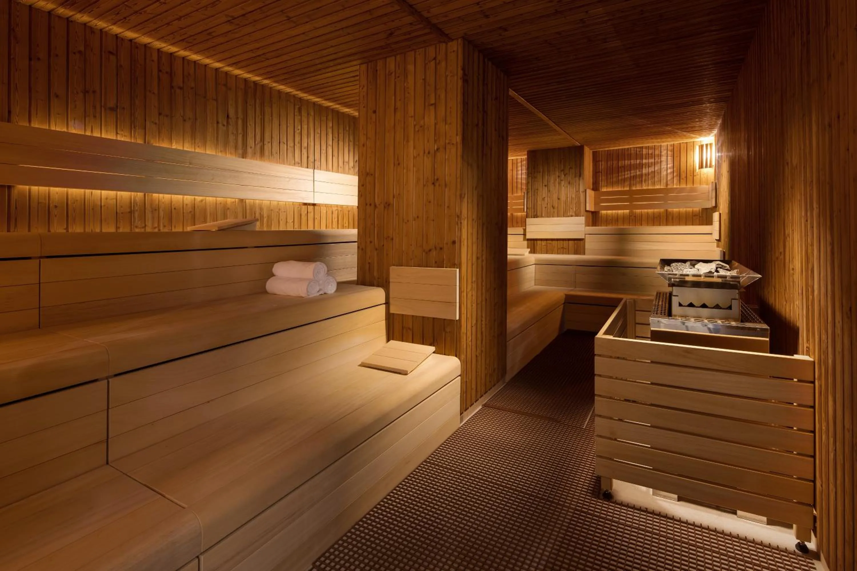 Sauna in Mamaison Residence Downtown Prague