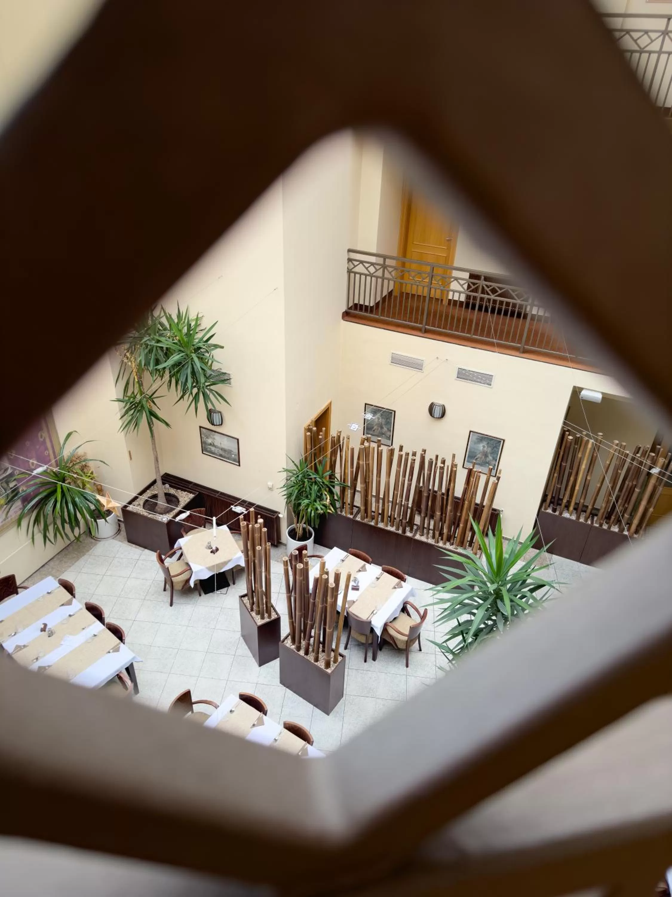 Restaurant/places to eat in Hotel Theresia