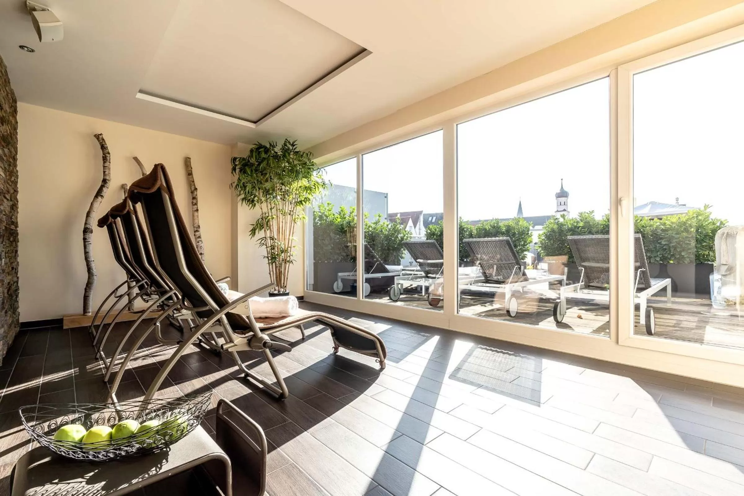 Sauna in Altstadthotel Guesthouse Die Galerie