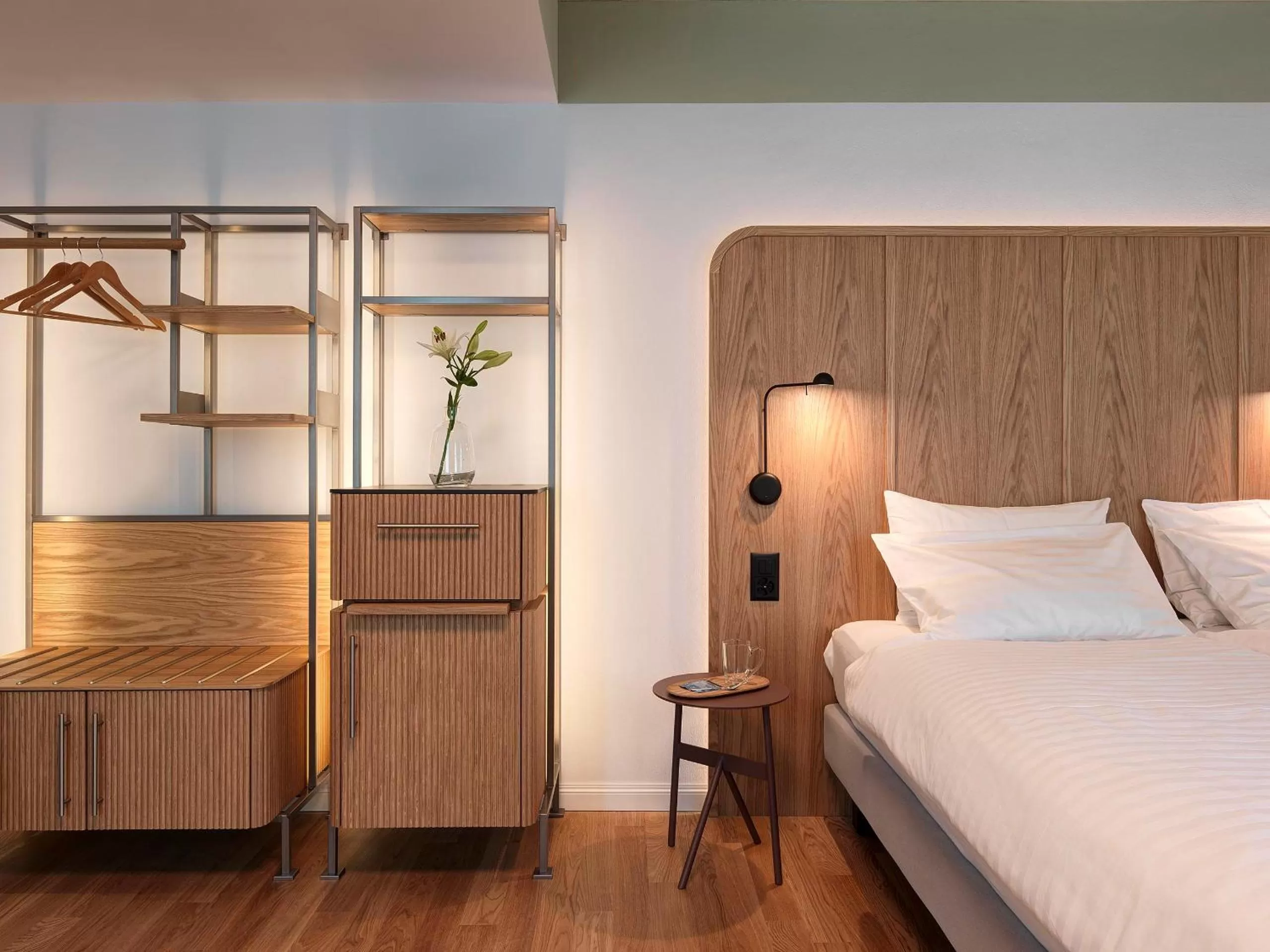 Bed in Hotel St. Josef