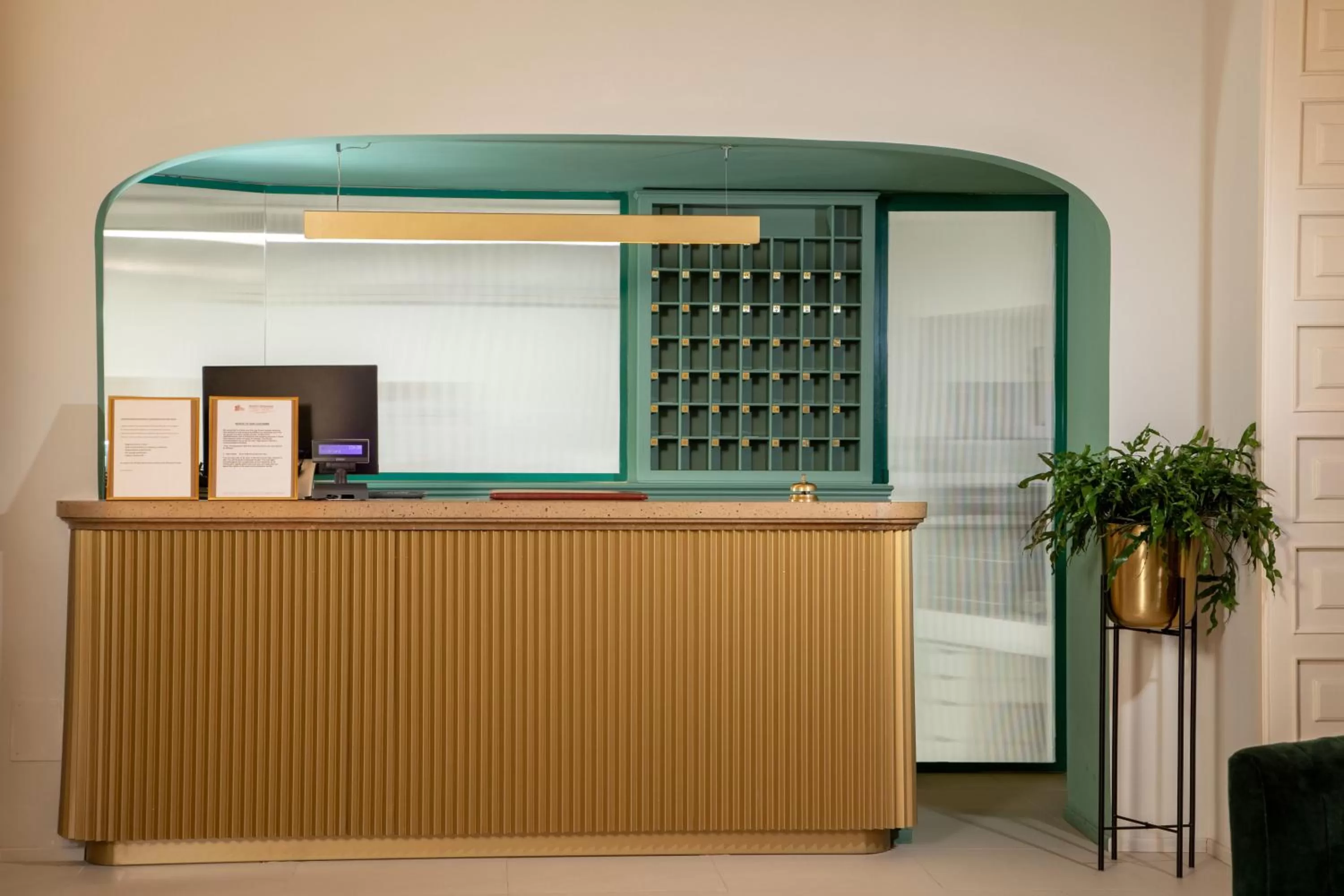 Lobby or reception in Hotel Colosseum