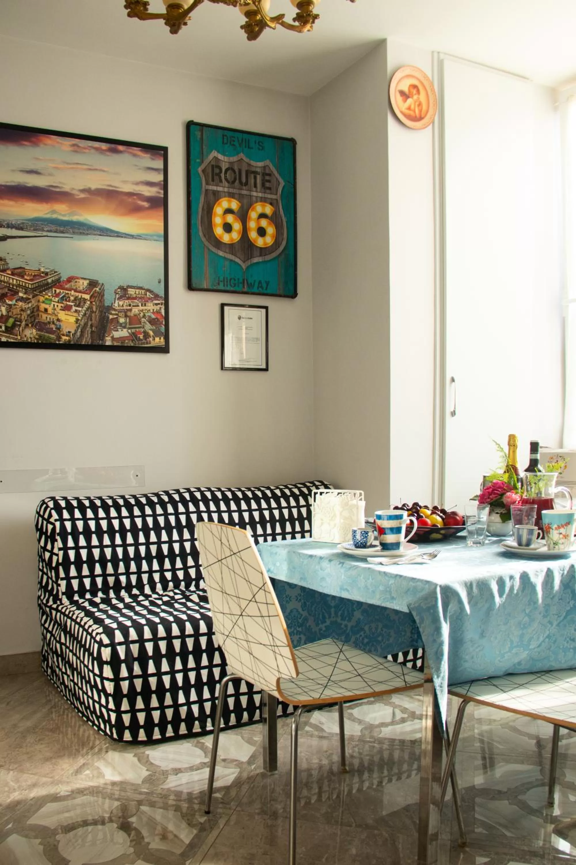 Living room in Nido Dei Gabbiani